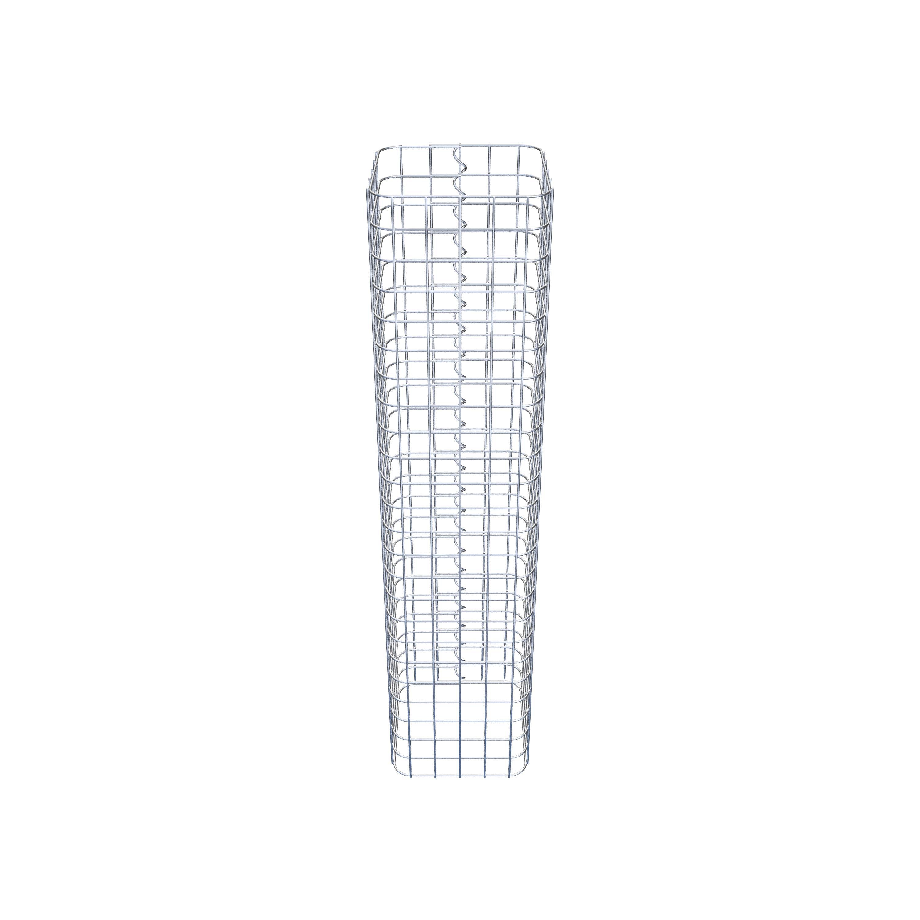 Colonne gabion 27 x 27 cm MW 5 x 5 cm carré