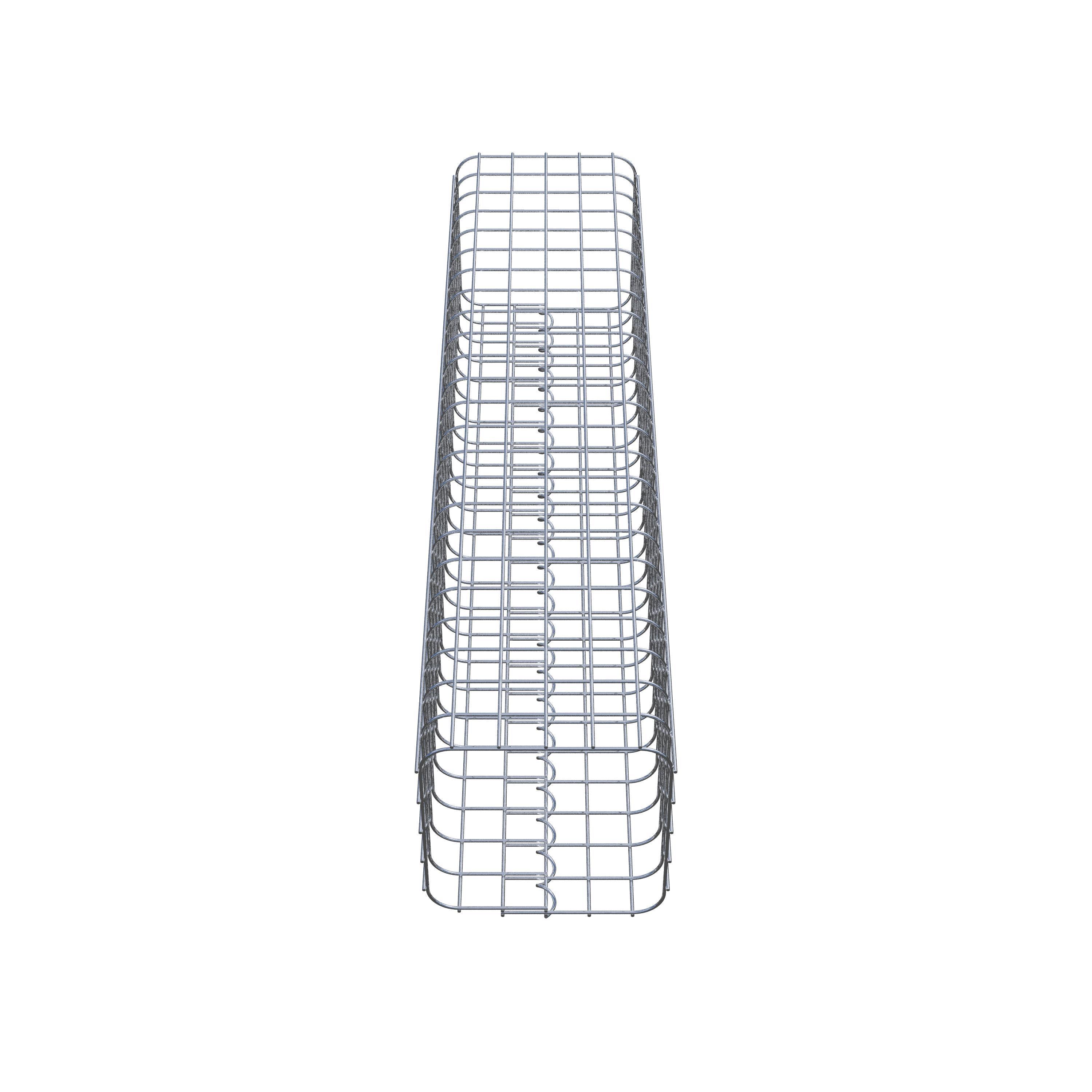 Colonne gabion 27 x 27 cm MW 5 x 5 cm carré