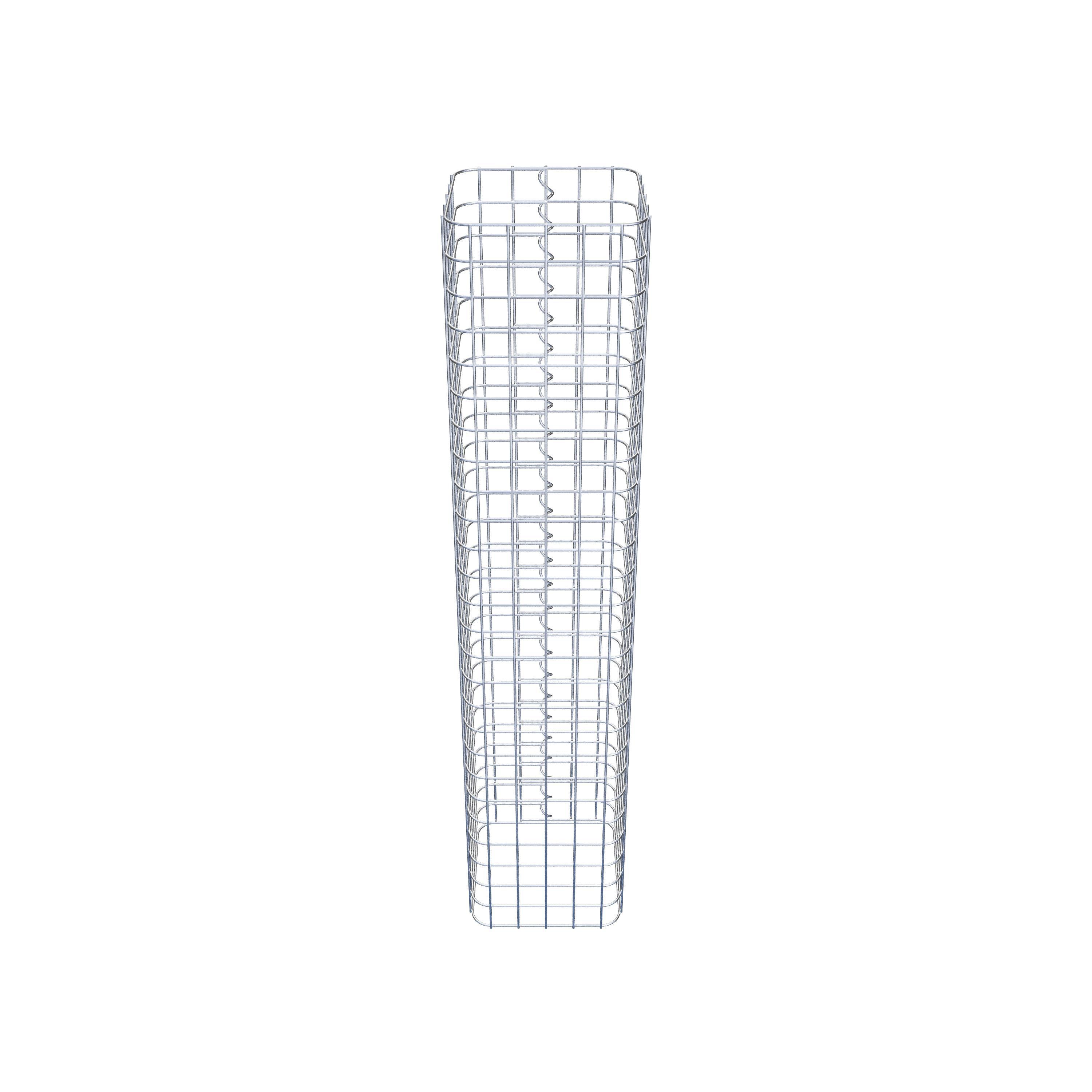 Colonne gabion 27 x 27 cm MW 5 x 5 cm carré