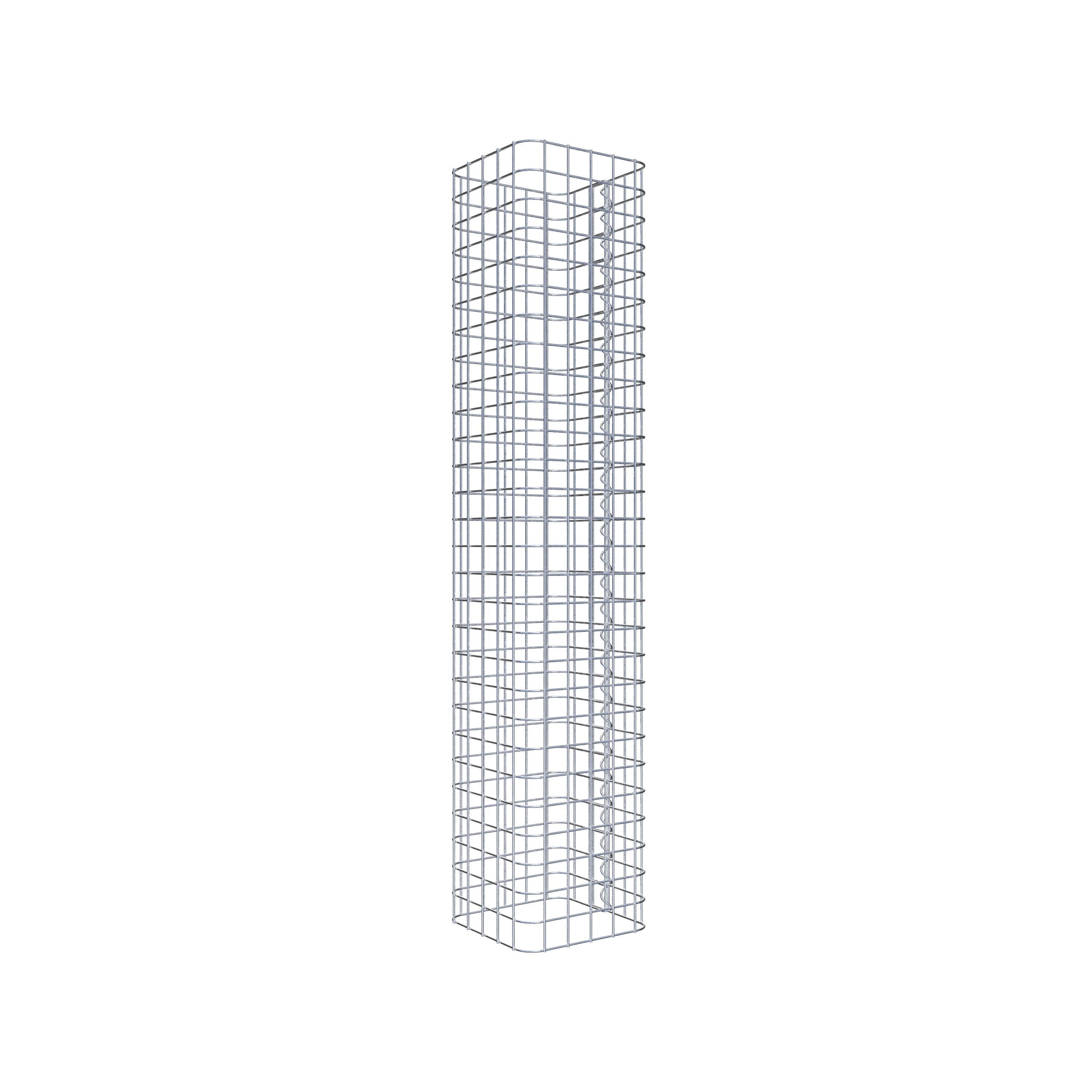 Colonne gabion 27 x 27 cm MW 5 x 5 cm carré