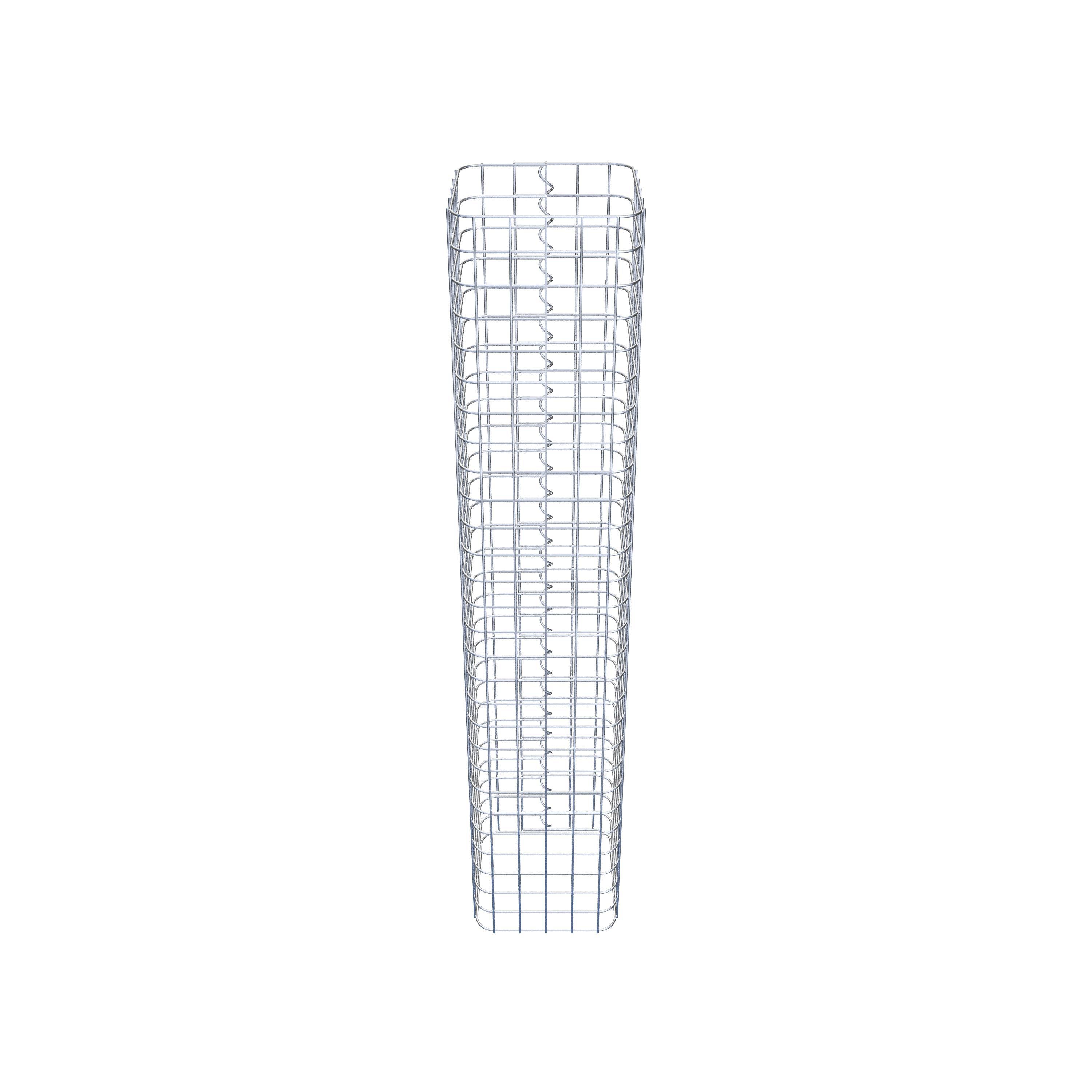 Colonne gabion 27 x 27 cm MW 5 x 5 cm carré