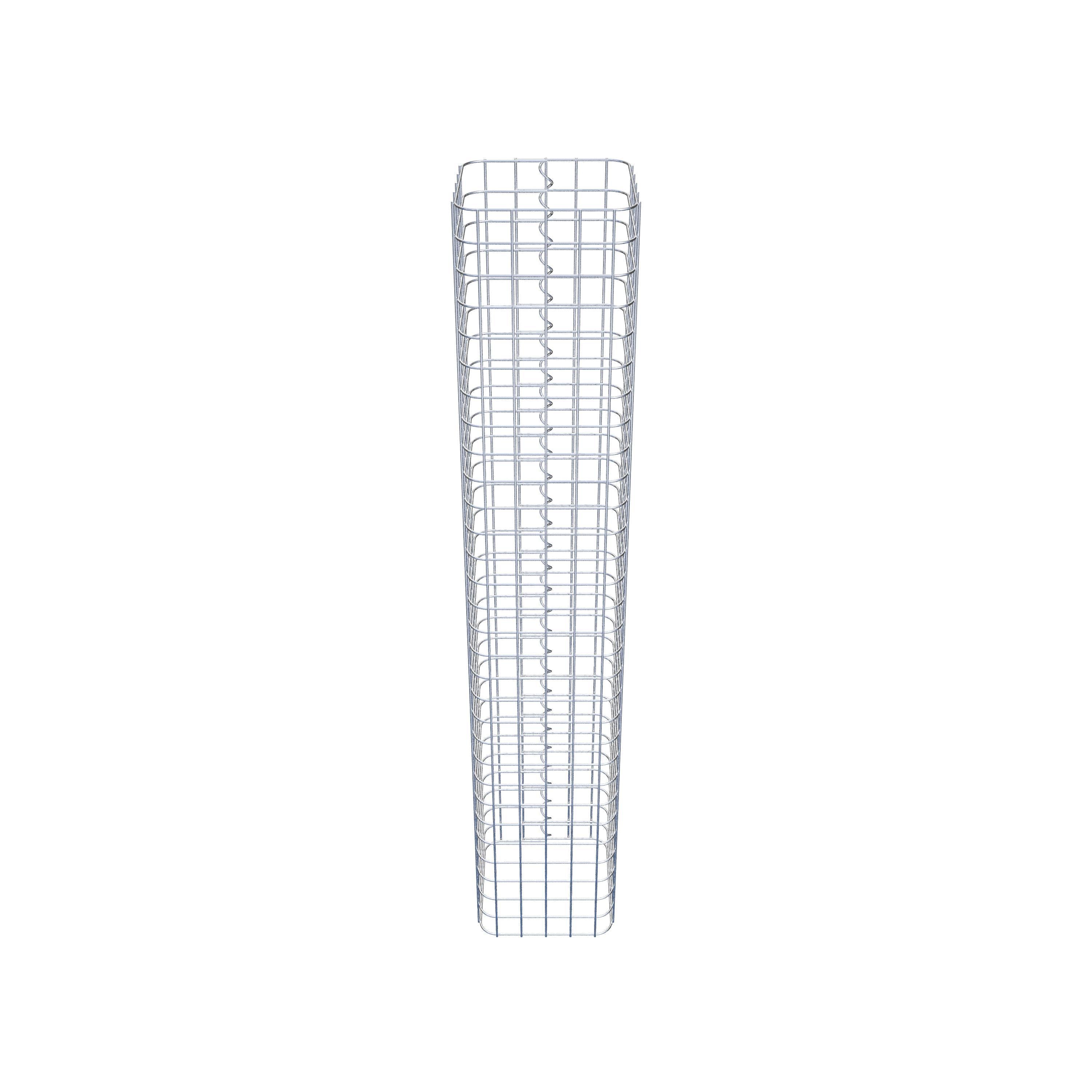 Colonne gabion 27 x 27 cm MW 5 x 5 cm carré