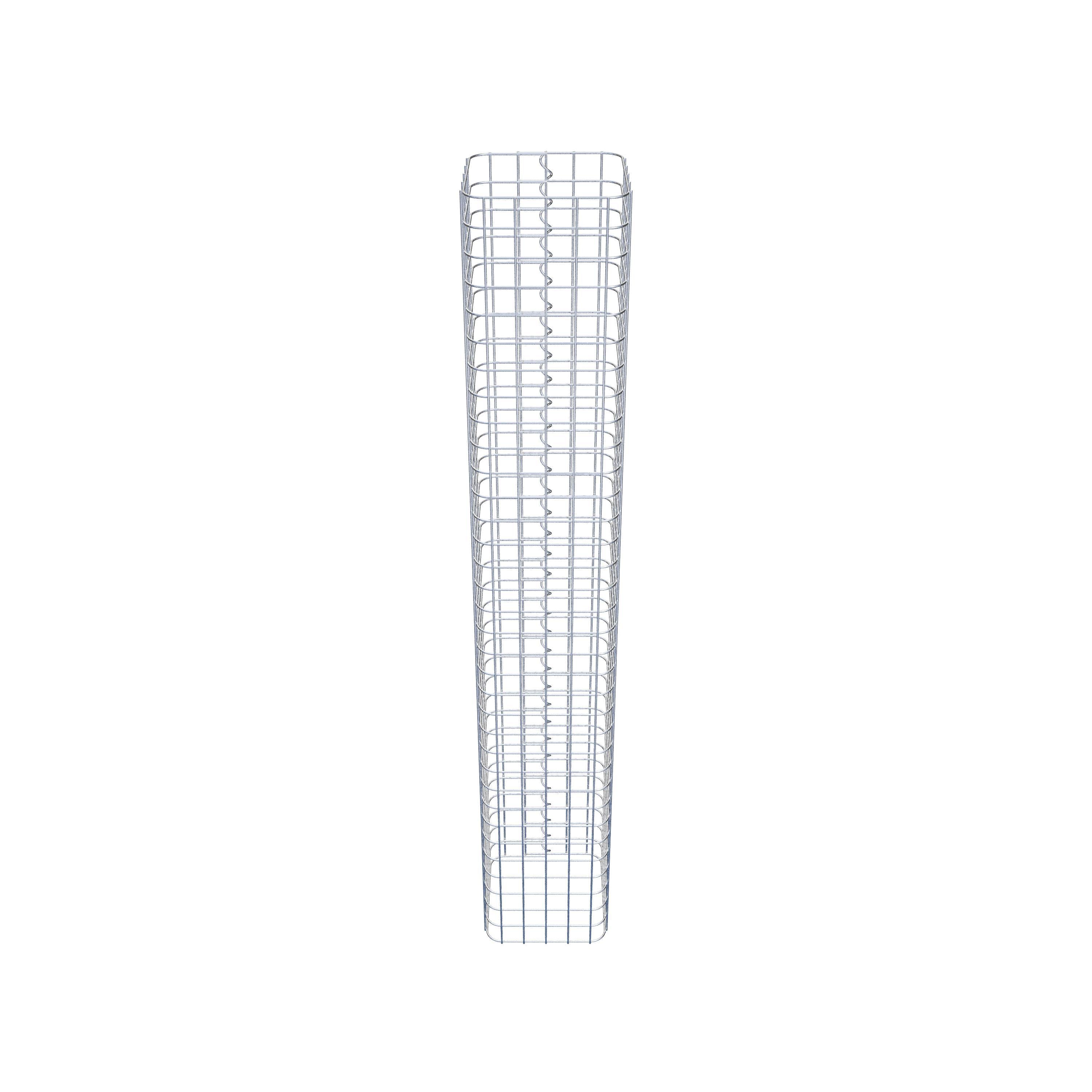 Colonne gabion 27 x 27 cm MW 5 x 5 cm carré