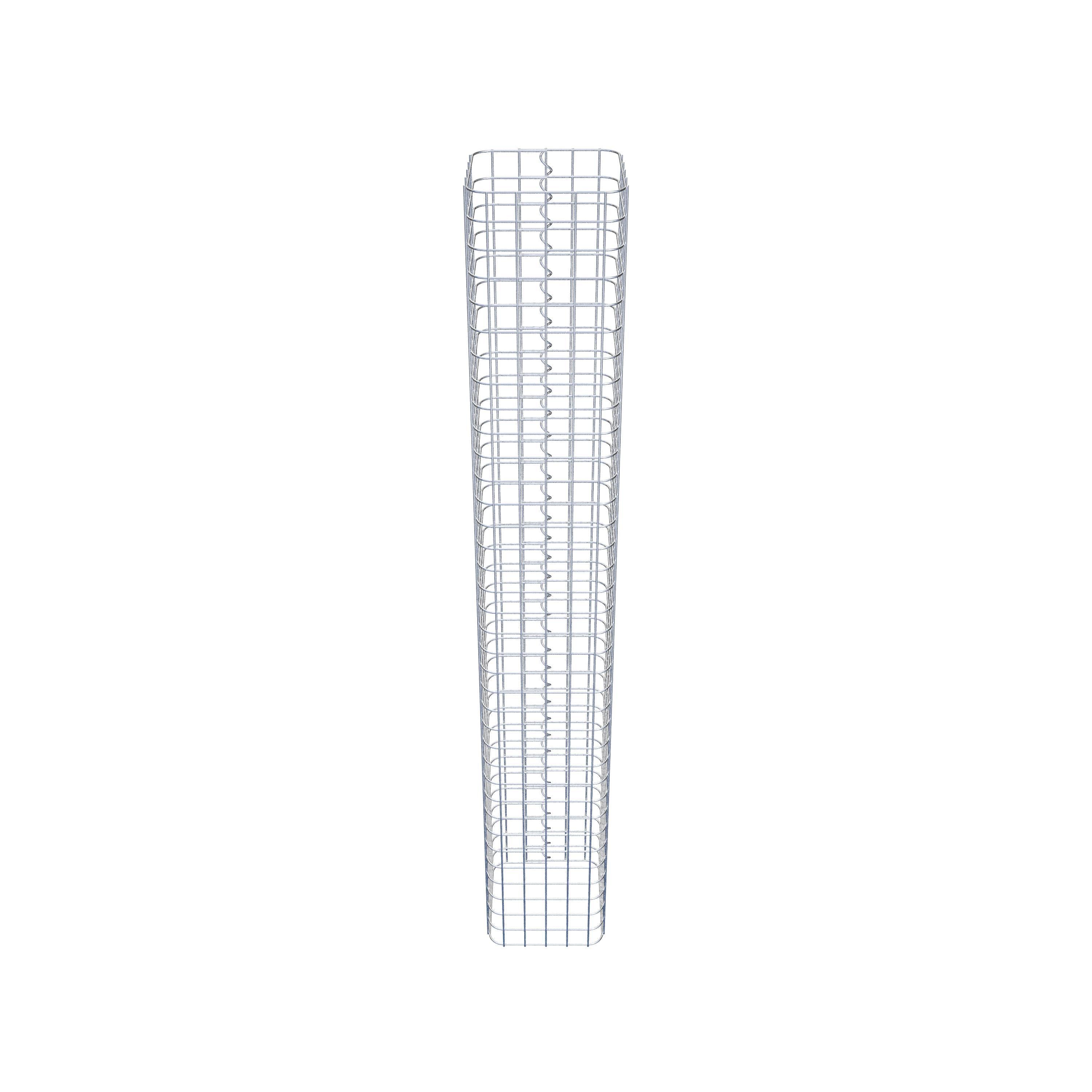 Colonne gabion 27 x 27 cm MW 5 x 5 cm carré