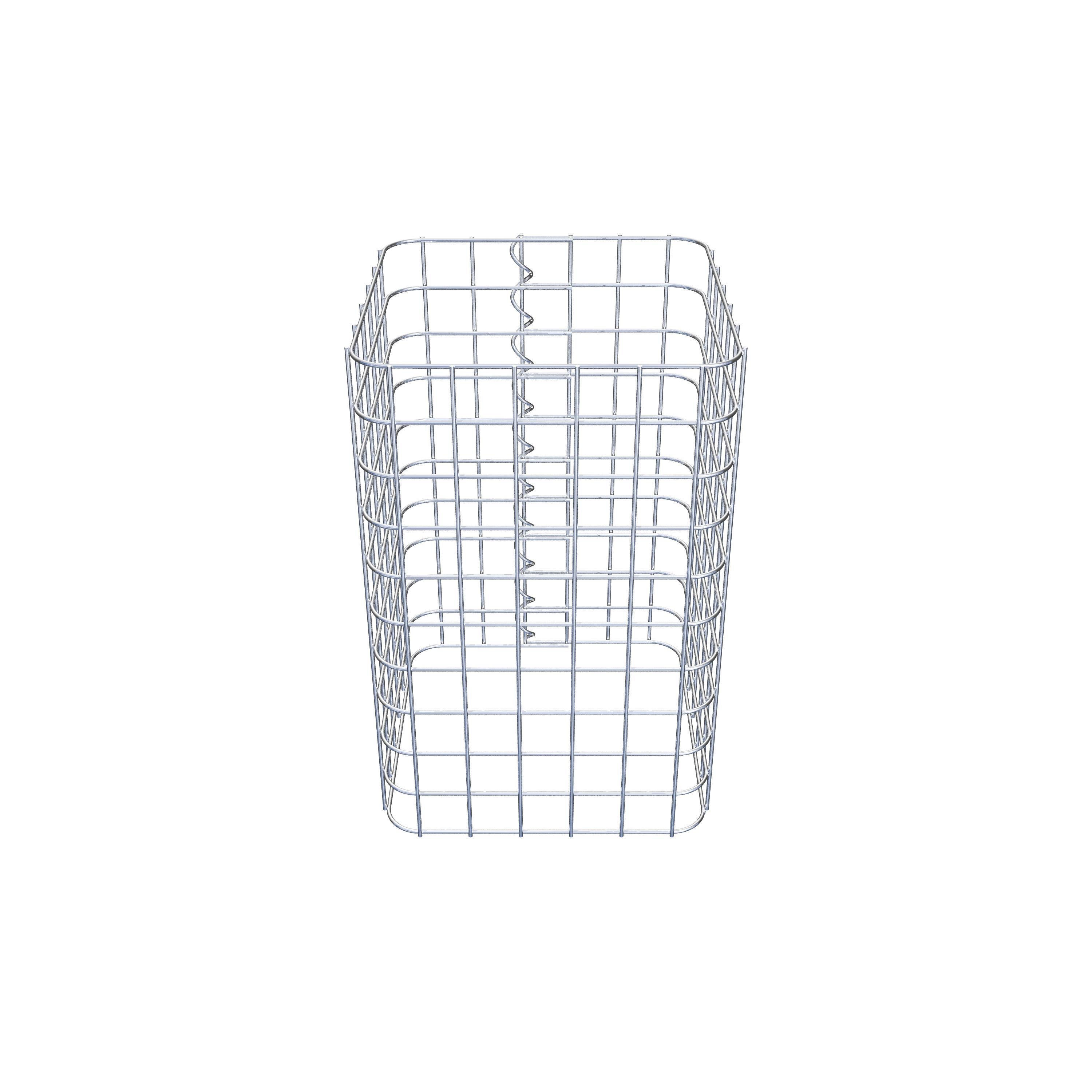 Colonne gabion 32 x 32 cm MW 5 x 5 cm carré