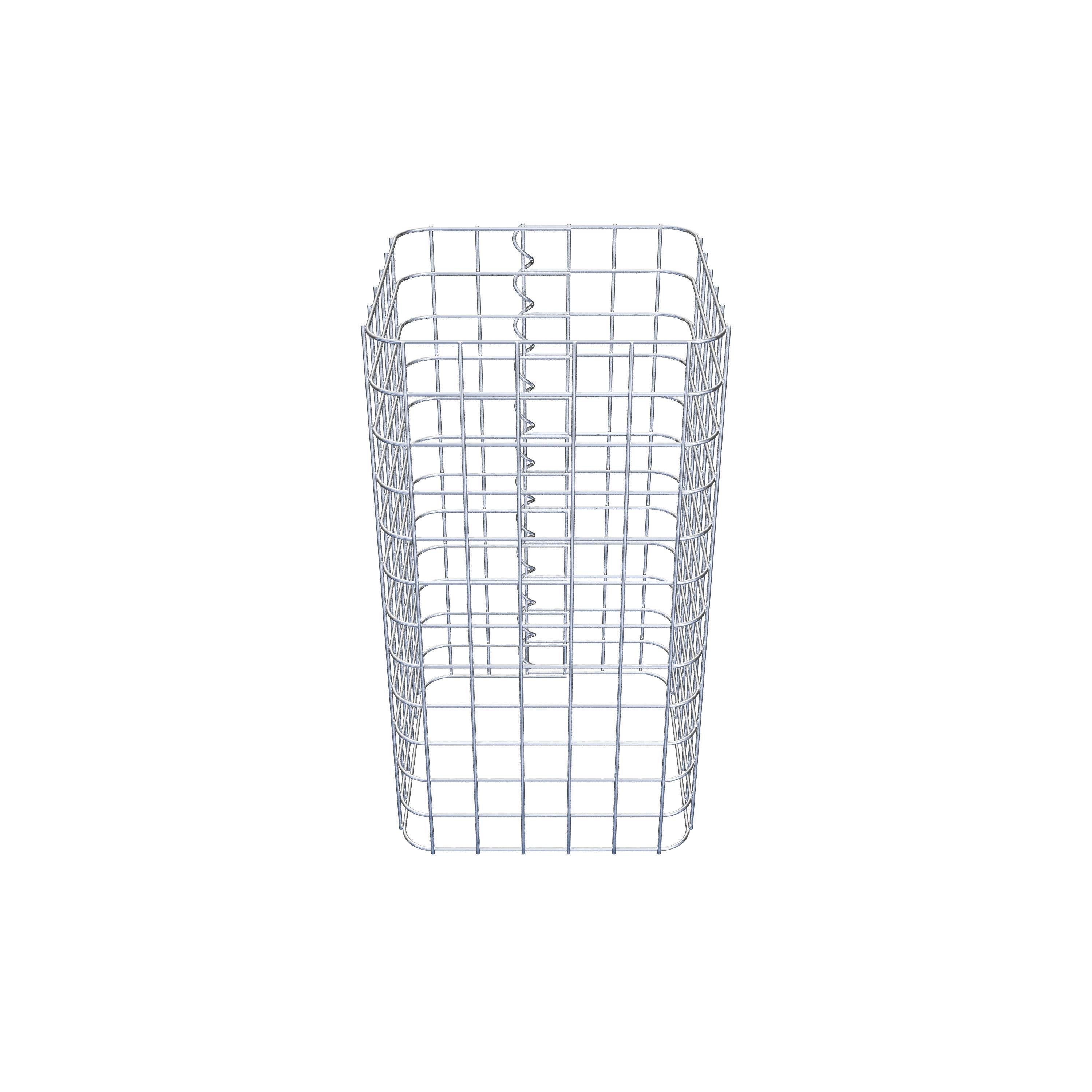 Colonne gabion 32 x 32 cm MW 5 x 5 cm carré