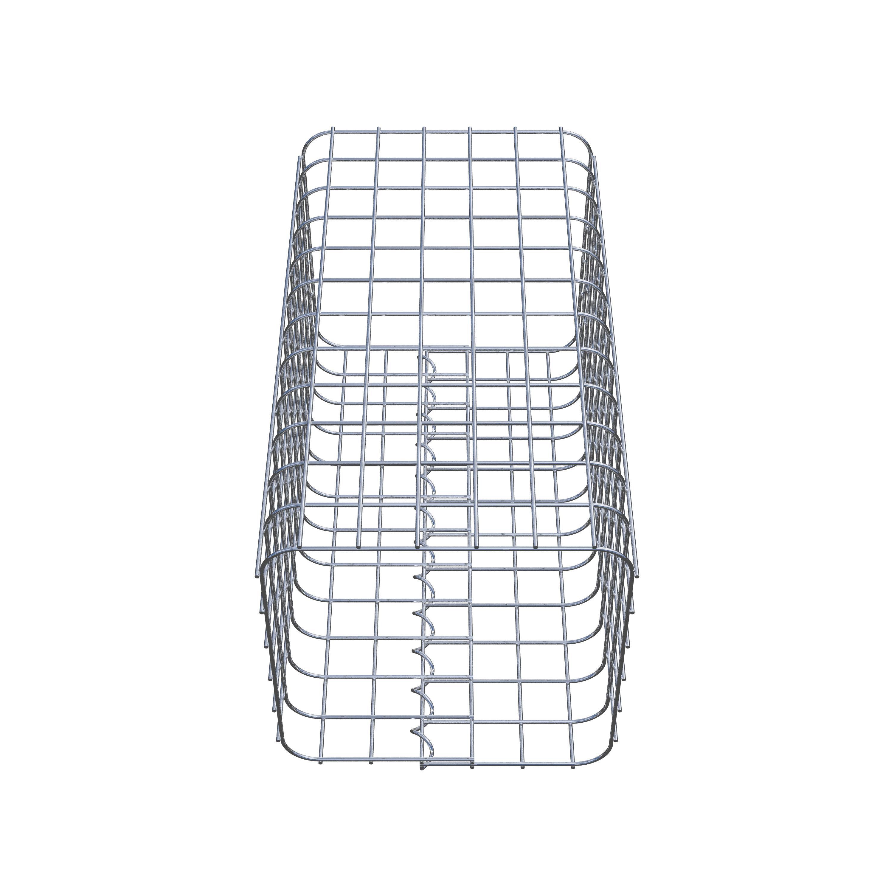 Colonne gabion 32 x 32 cm MW 5 x 5 cm carré