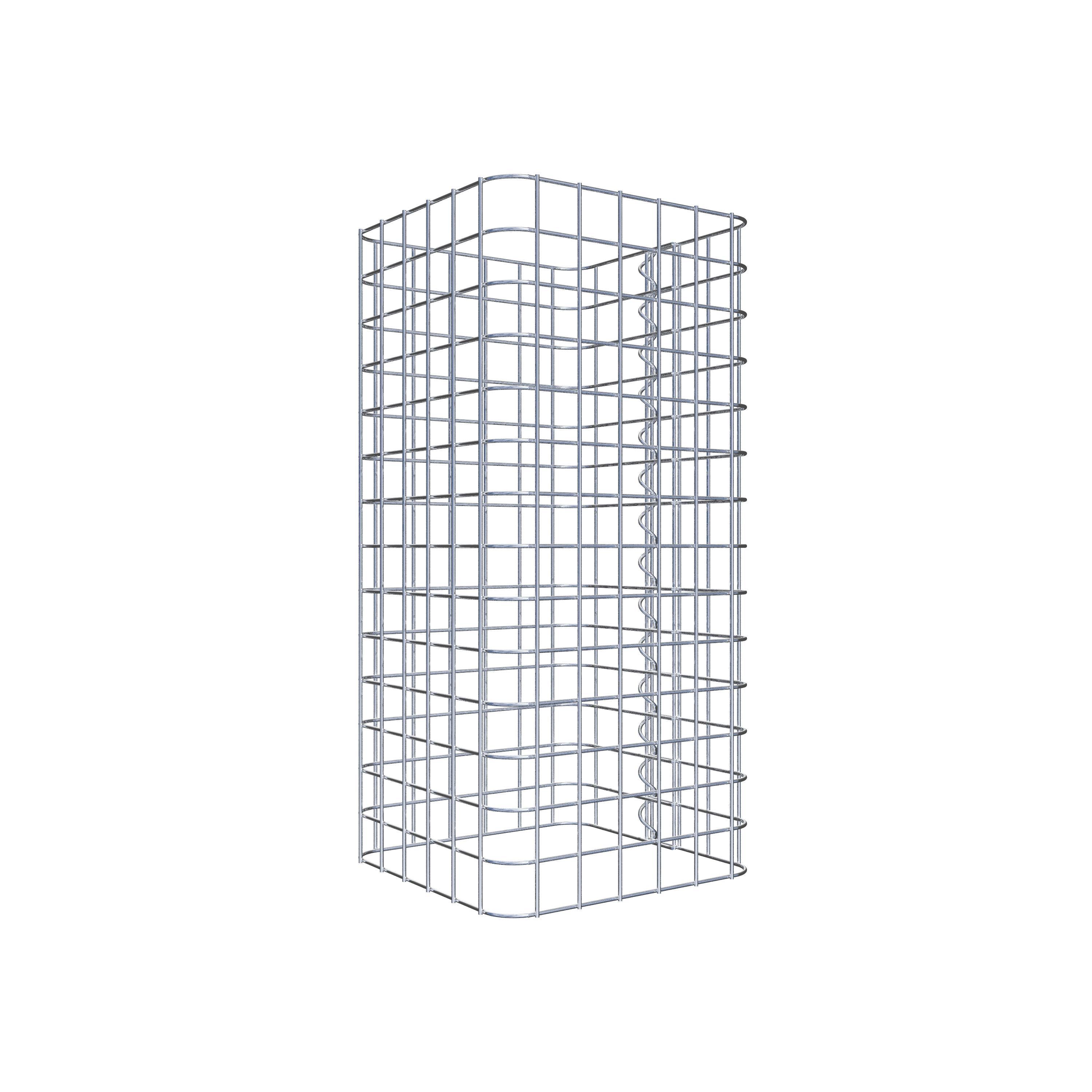 Colonne gabion 32 x 32 cm MW 5 x 5 cm carré