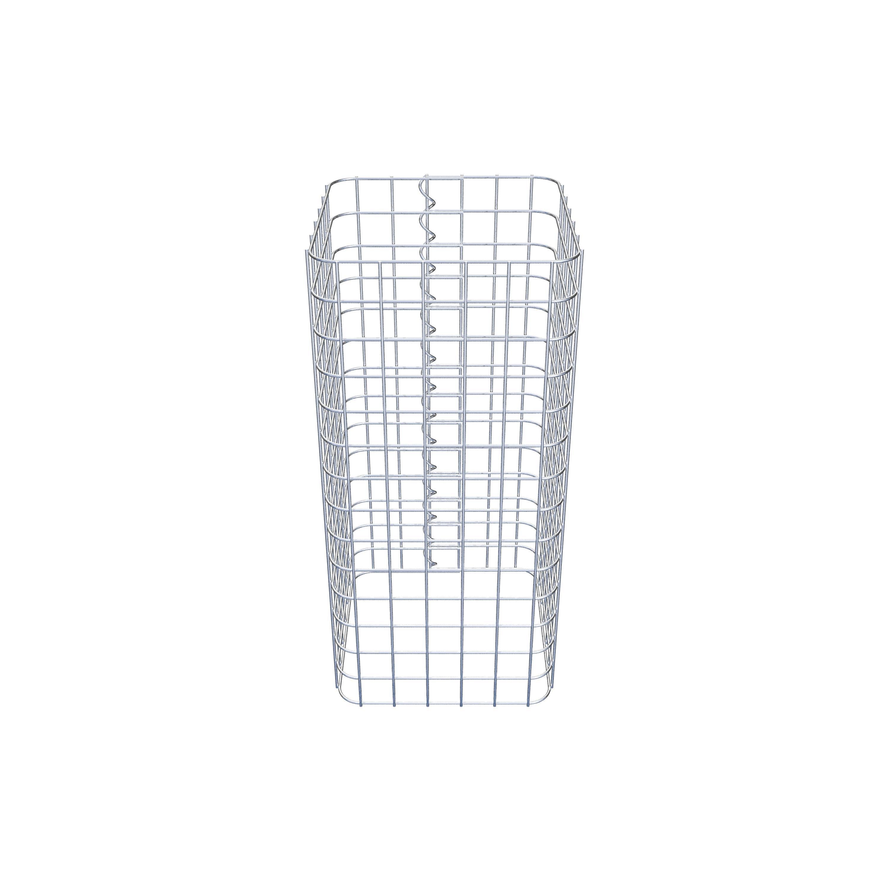 Colonne gabion 32 x 32 cm MW 5 x 5 cm carré