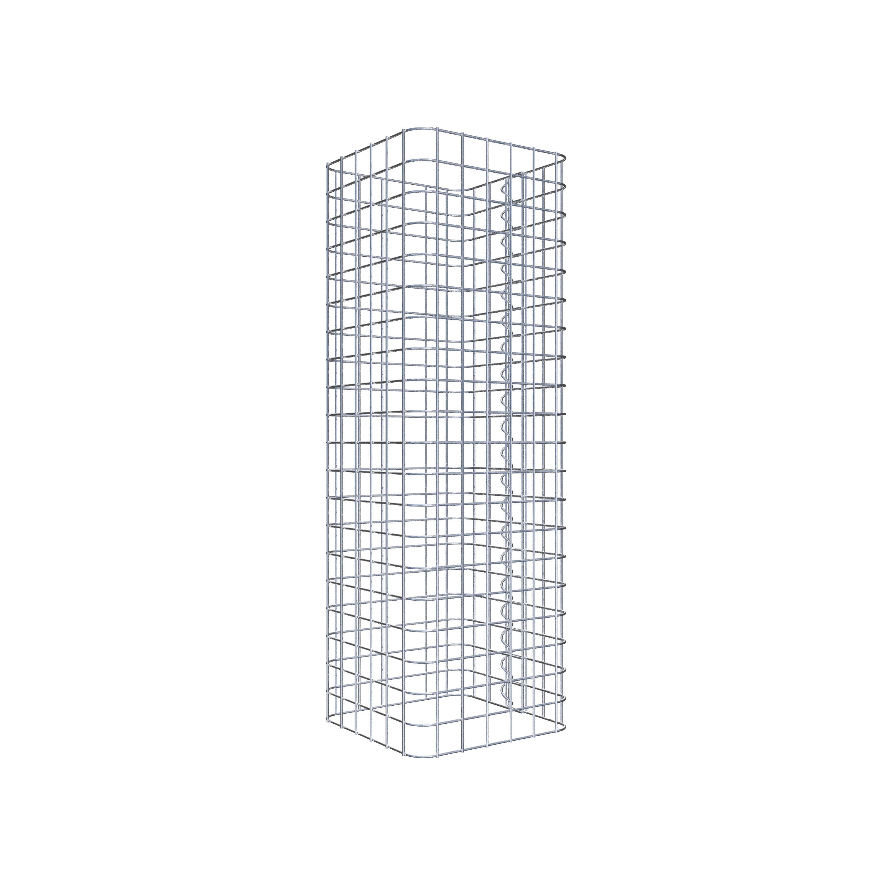 Colonne gabion 32 x 32 cm MW 5 x 5 cm carré