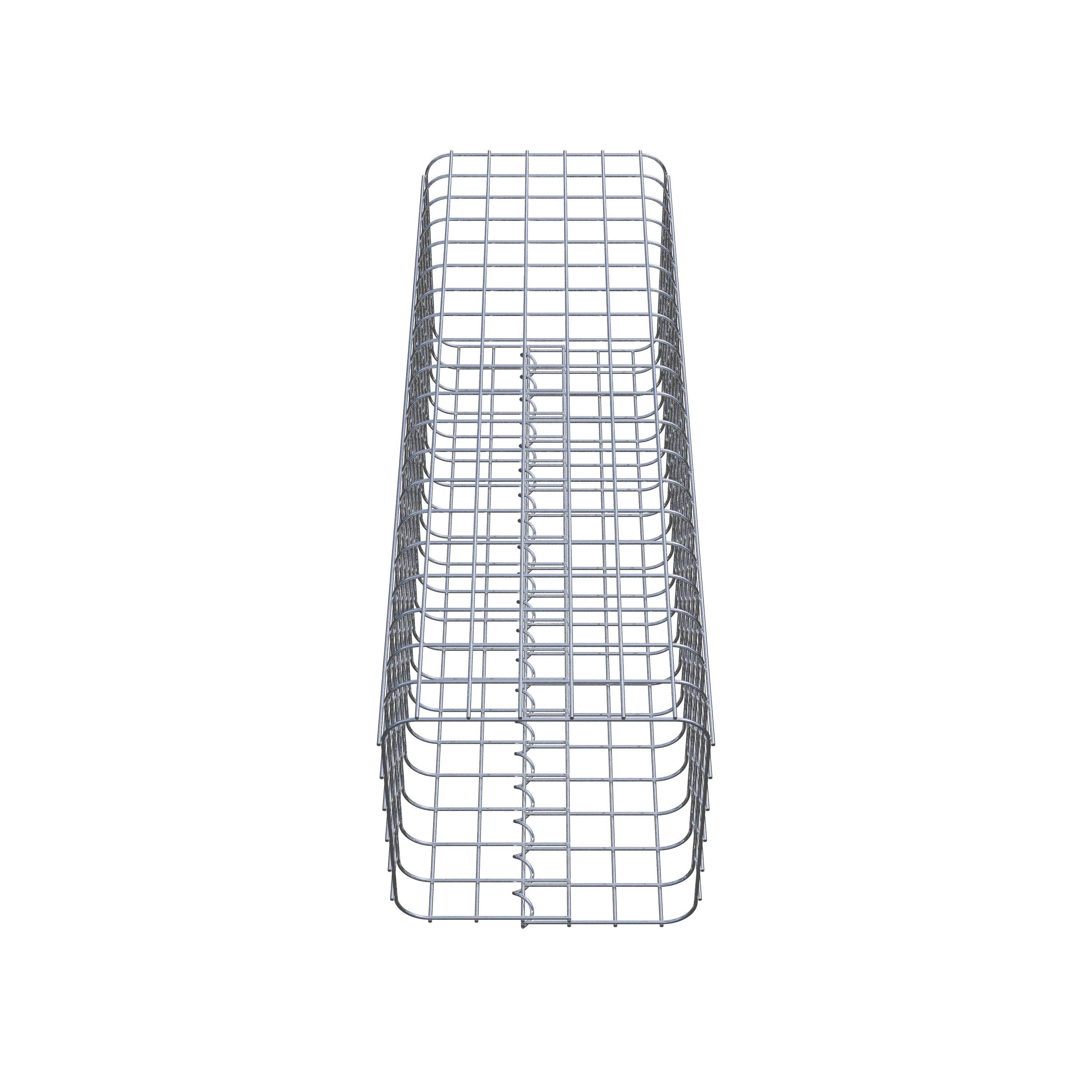 Colonne gabion 32 x 32 cm MW 5 x 5 cm carré