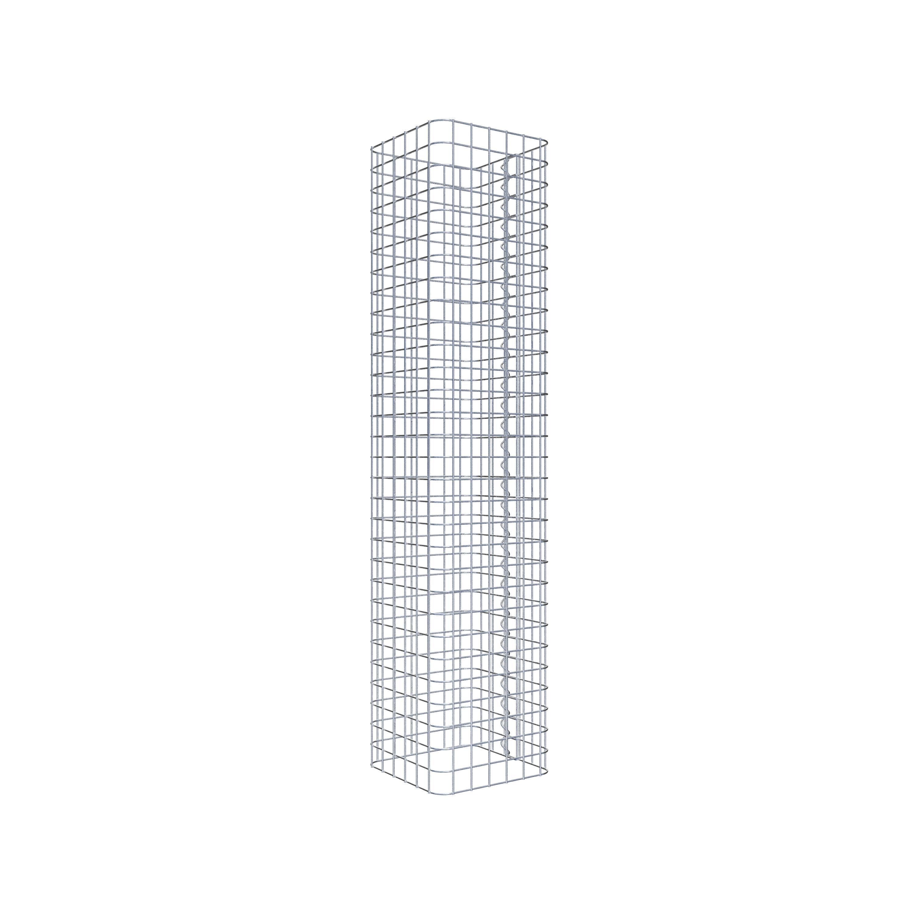 Colonne gabion 32 x 32 cm MW 5 x 5 cm carré