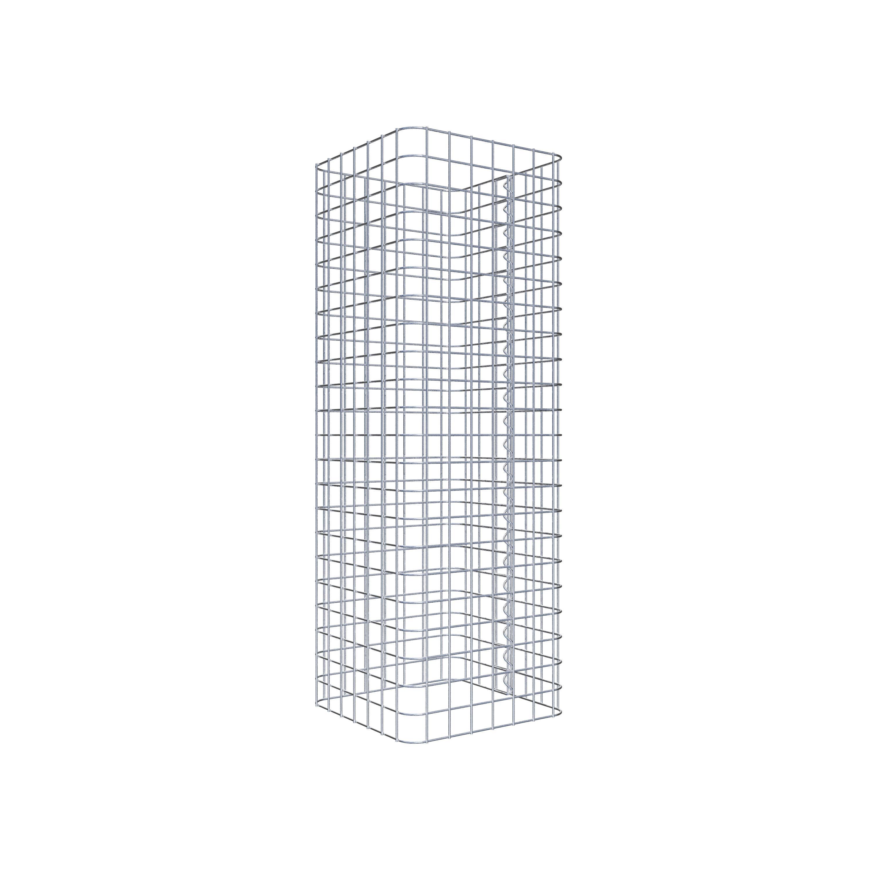 Colonne gabion 37 x 37 cm MW 5 x 5 cm carré