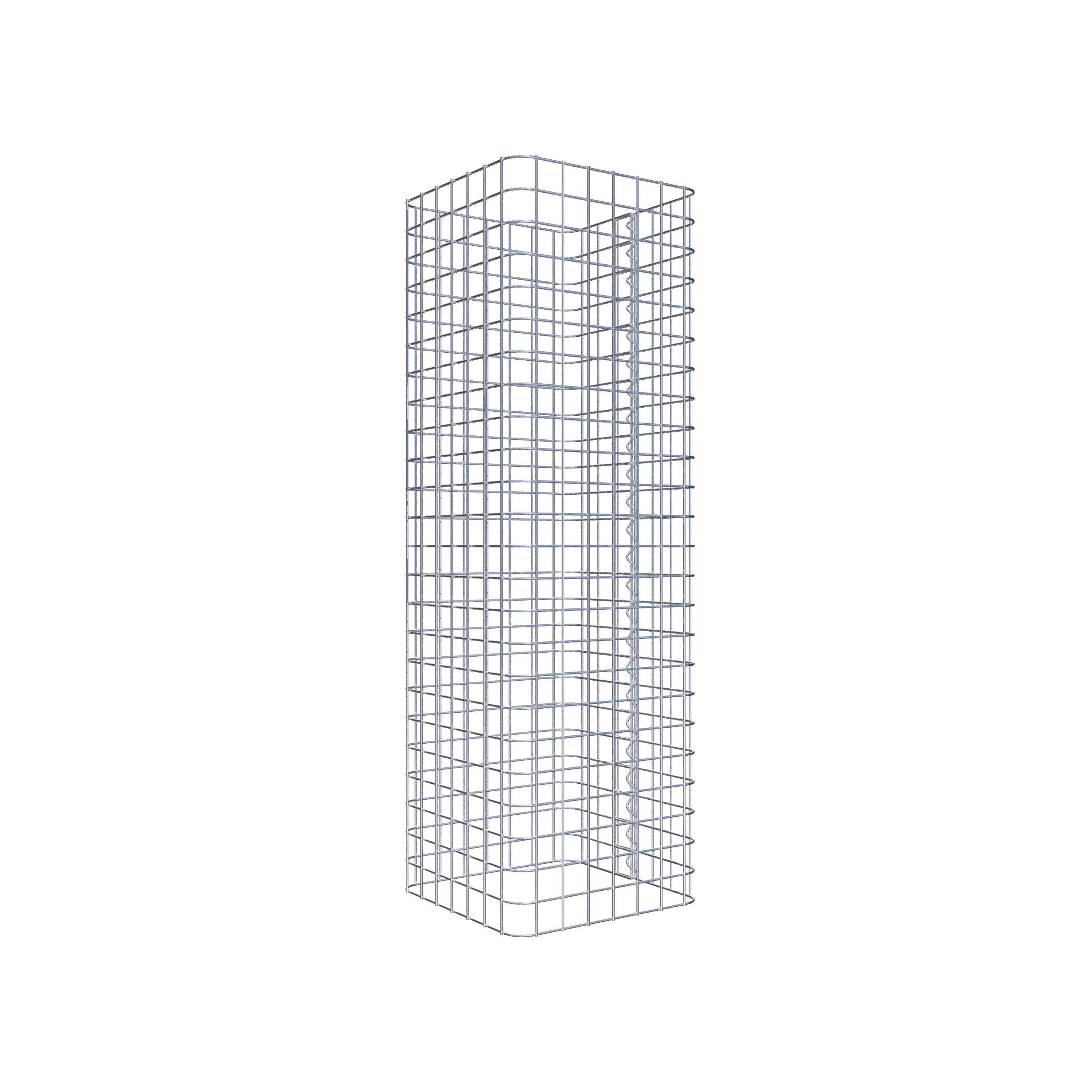 Colonne gabion 37 x 37 cm MW 5 x 5 cm carré