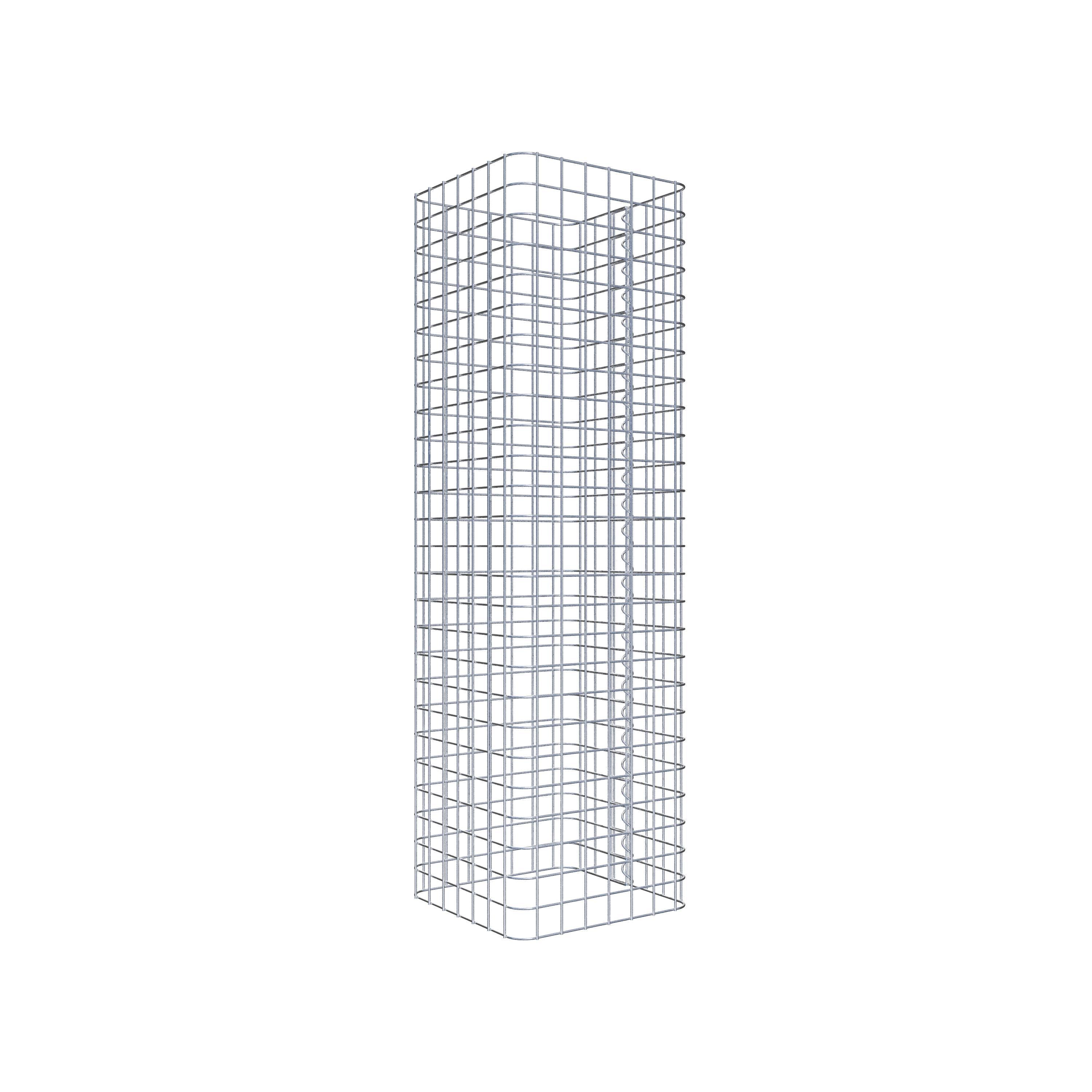 Colonne gabion 37 x 37 cm MW 5 x 5 cm carré