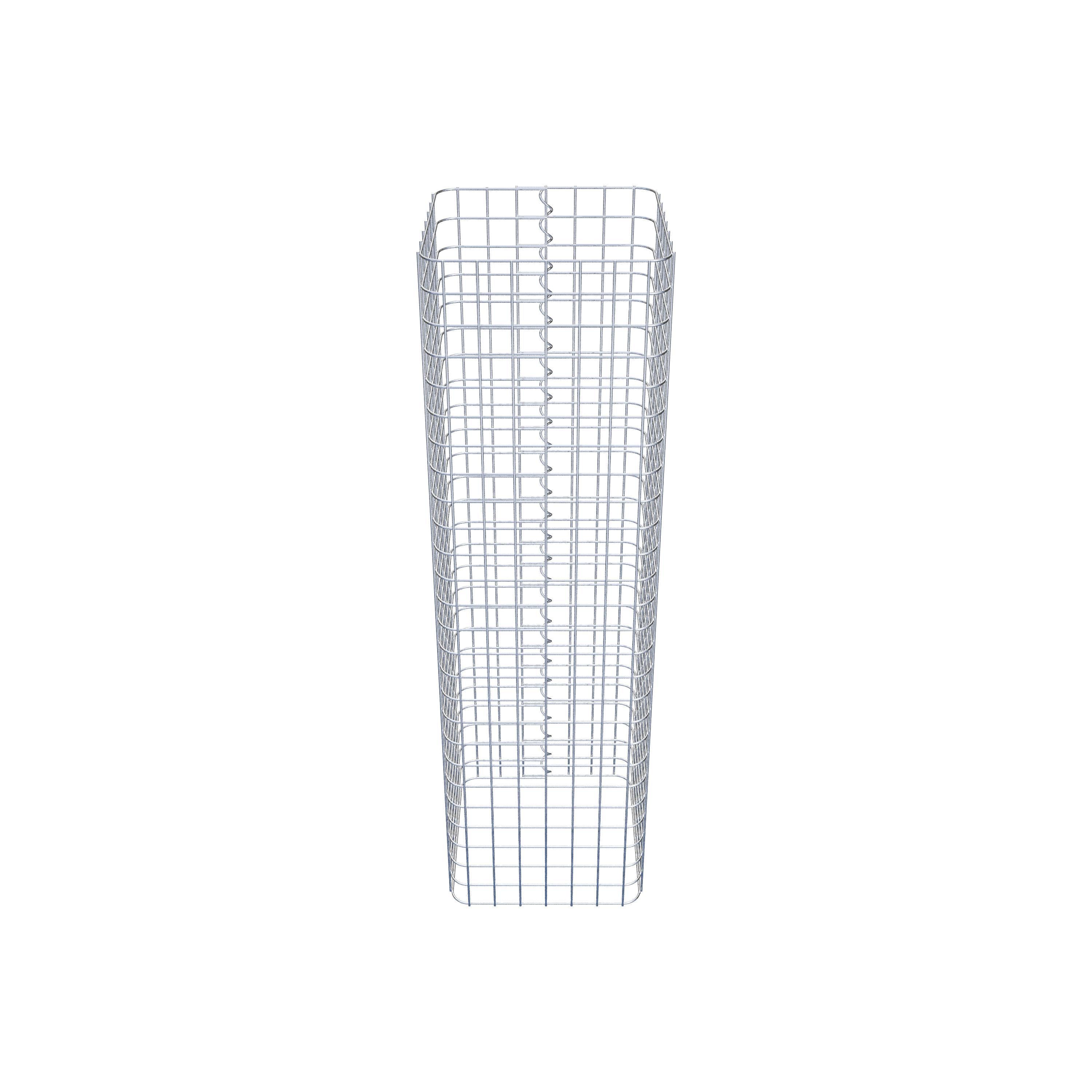 Colonne gabion 37 x 37 cm MW 5 x 5 cm carré