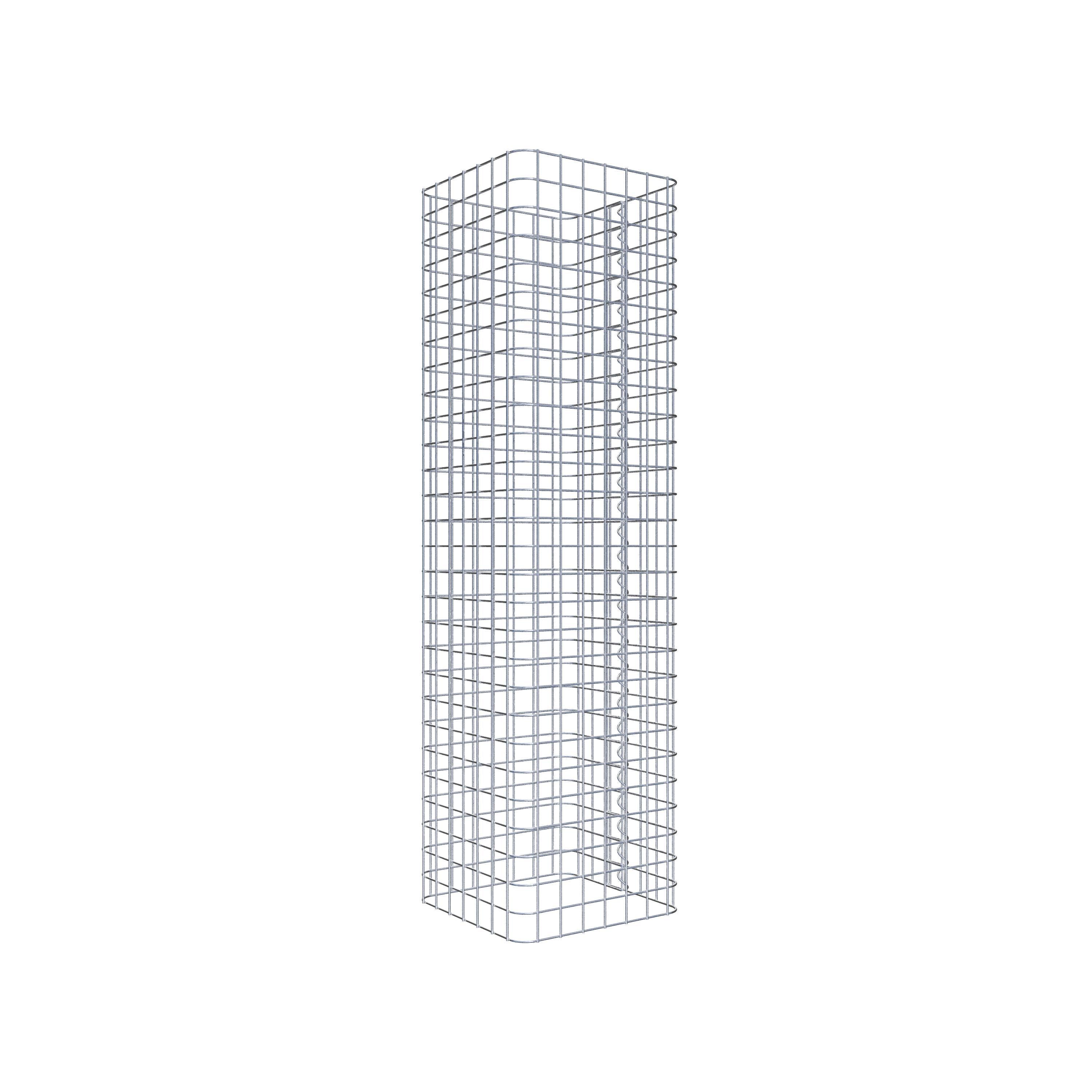 Colonne gabion 37 x 37 cm MW 5 x 5 cm carré