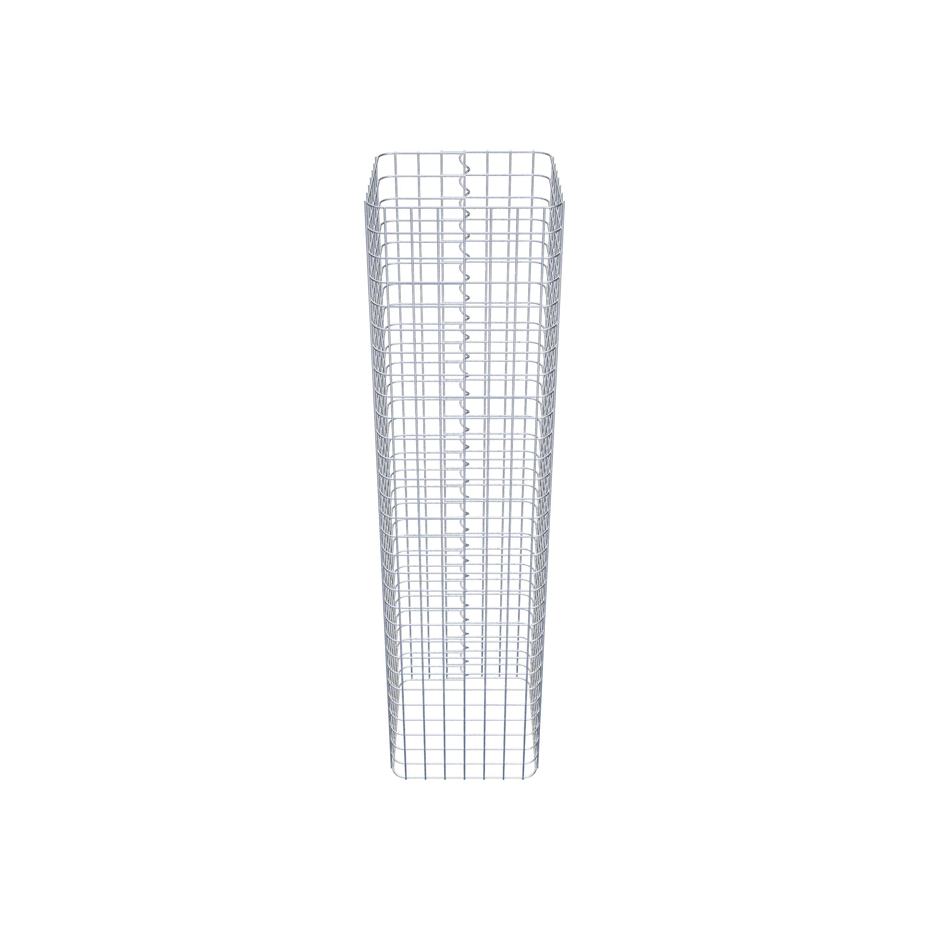 Colonne gabion 37 x 37 cm MW 5 x 5 cm carré