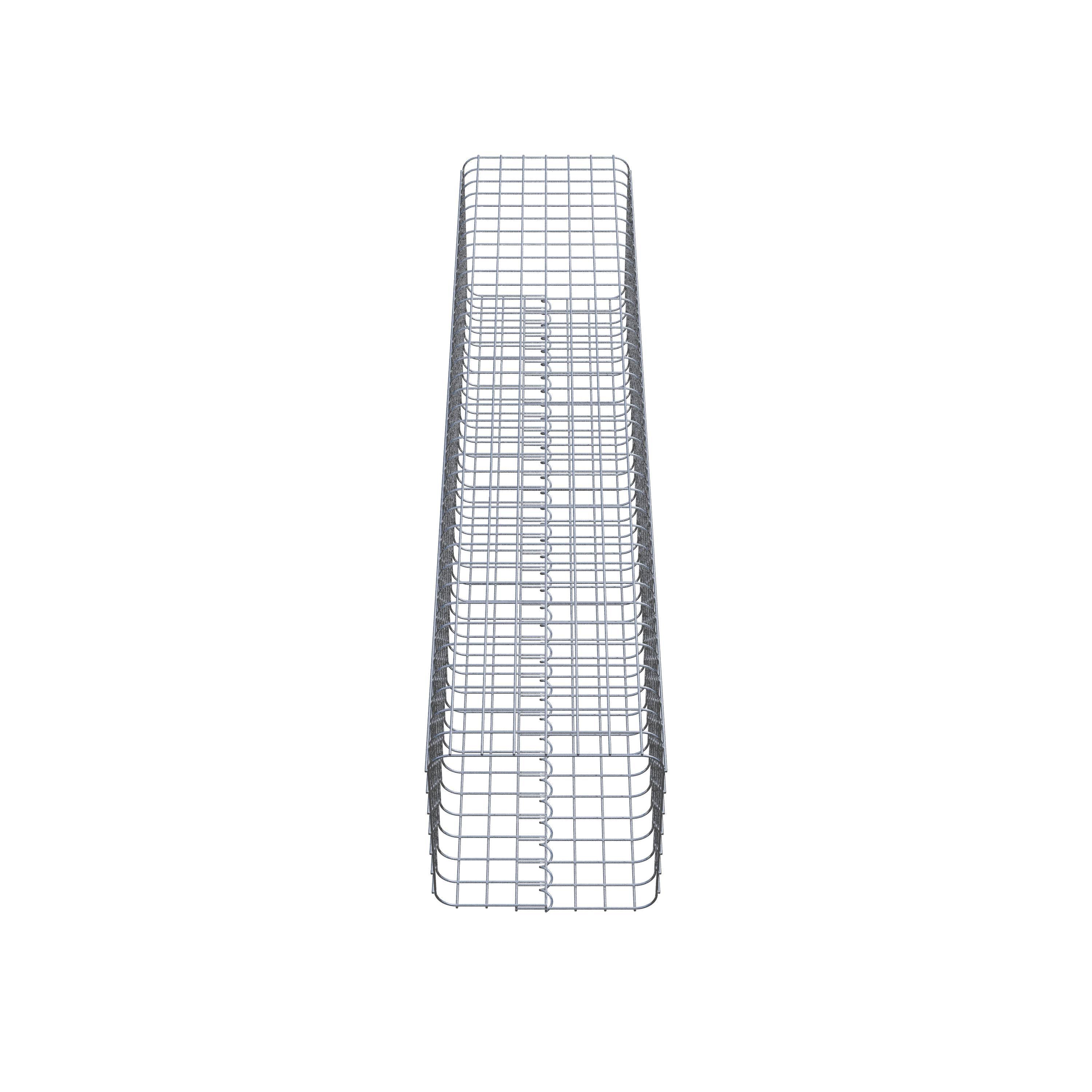 Colonne gabion 37 x 37 cm MW 5 x 5 cm carré