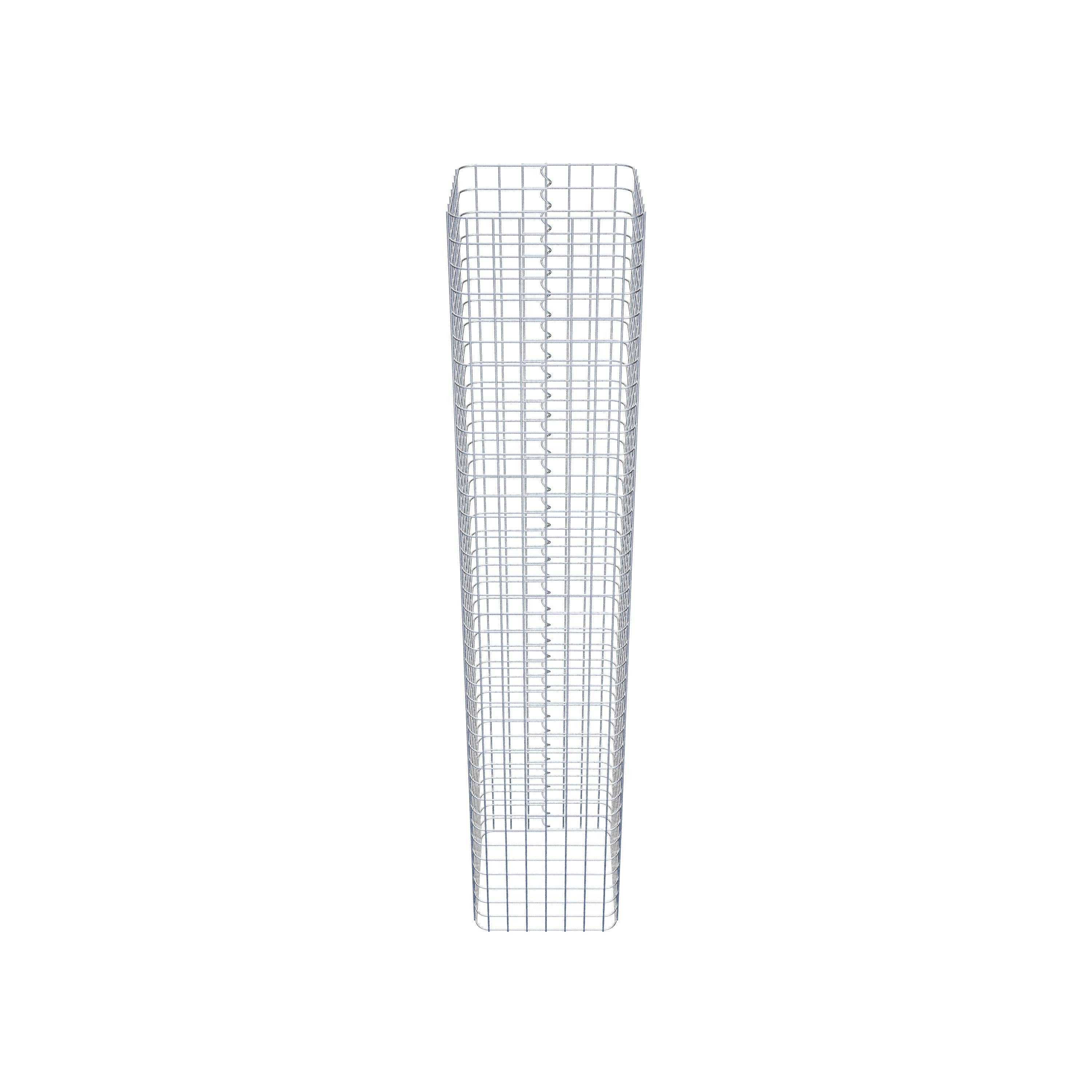 Colonne gabion 37 x 37 cm MW 5 x 5 cm carré