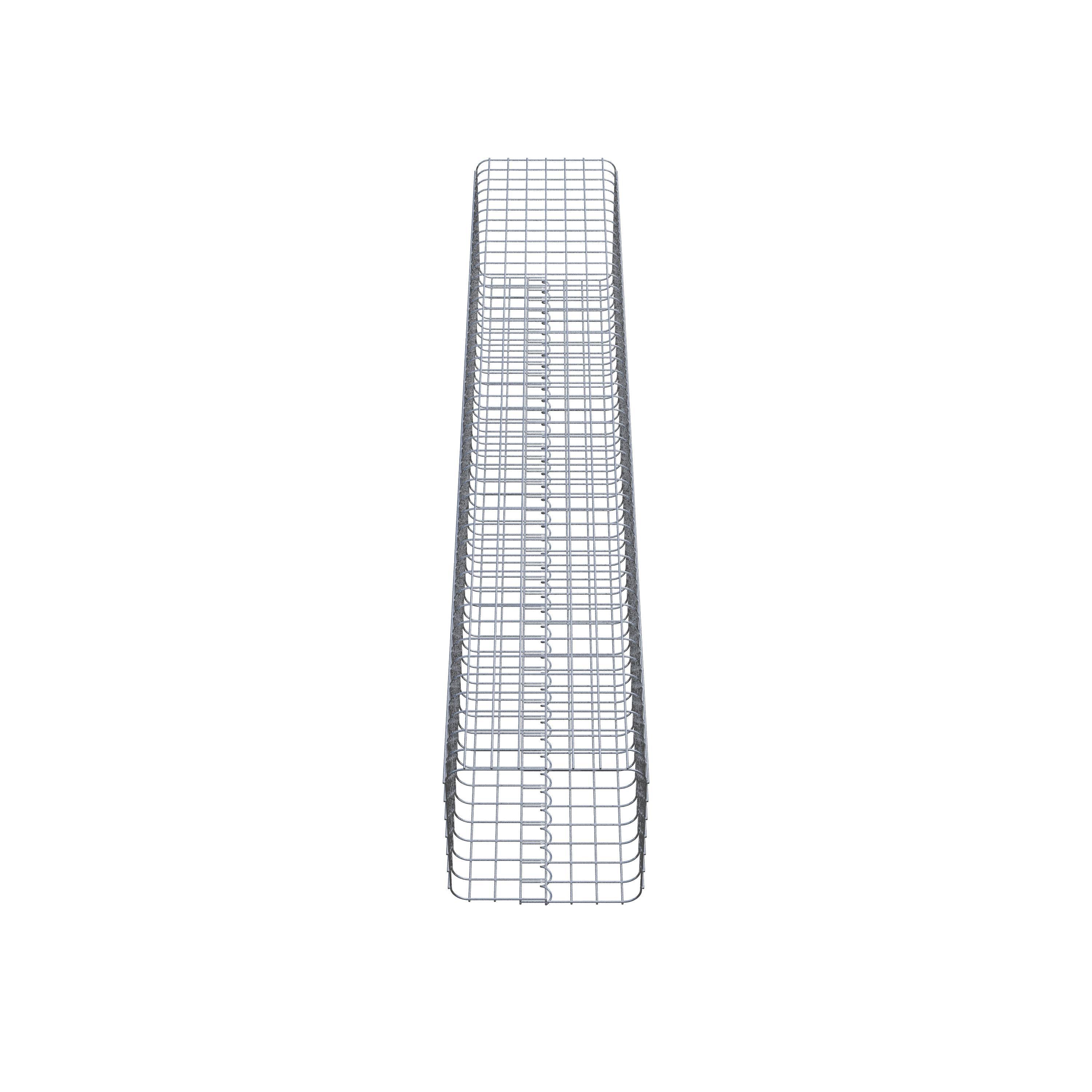 Colonne gabion 37 x 37 cm MW 5 x 5 cm carré