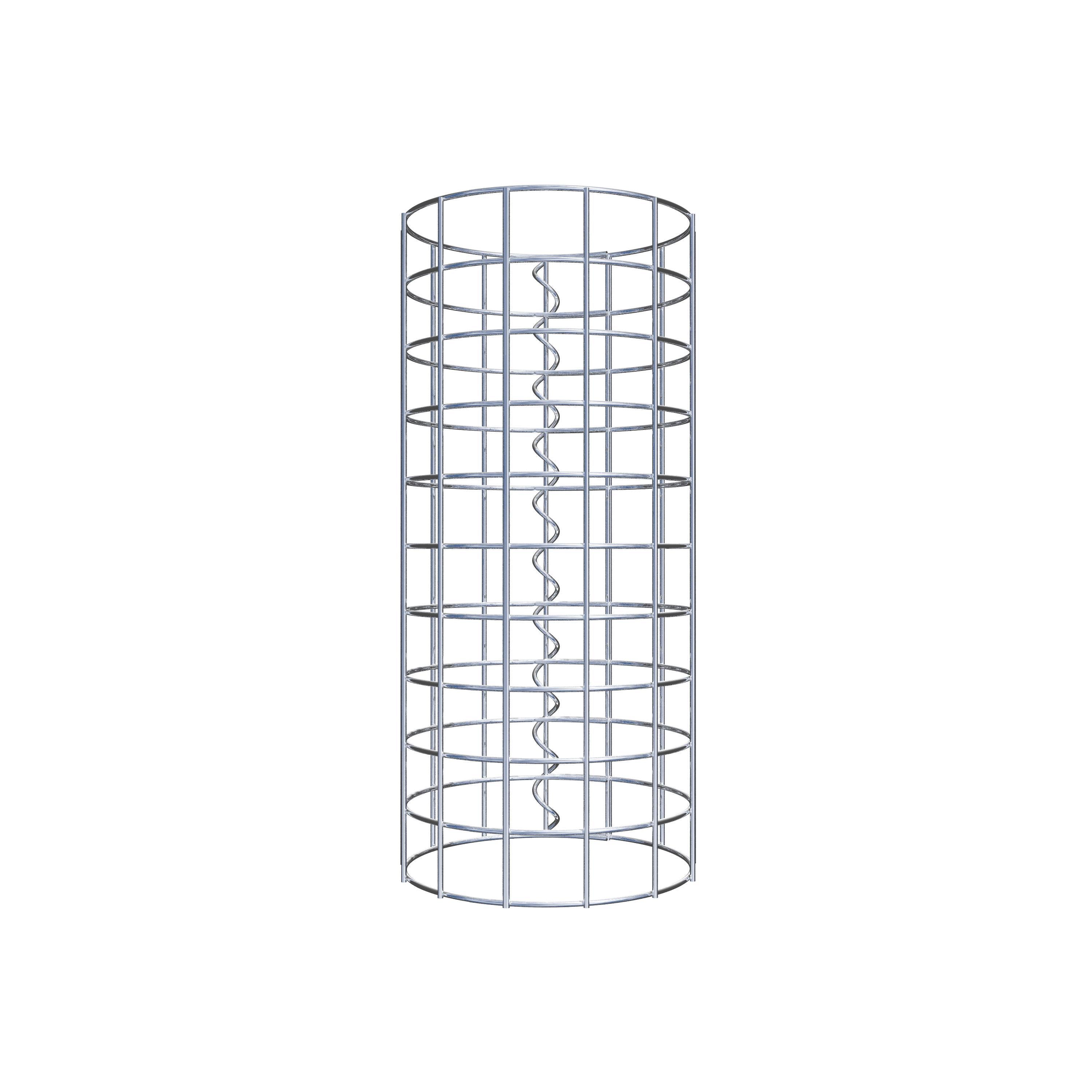 Colonne de gabion diamètre 22 cm MW 5 x 5 cm ronde