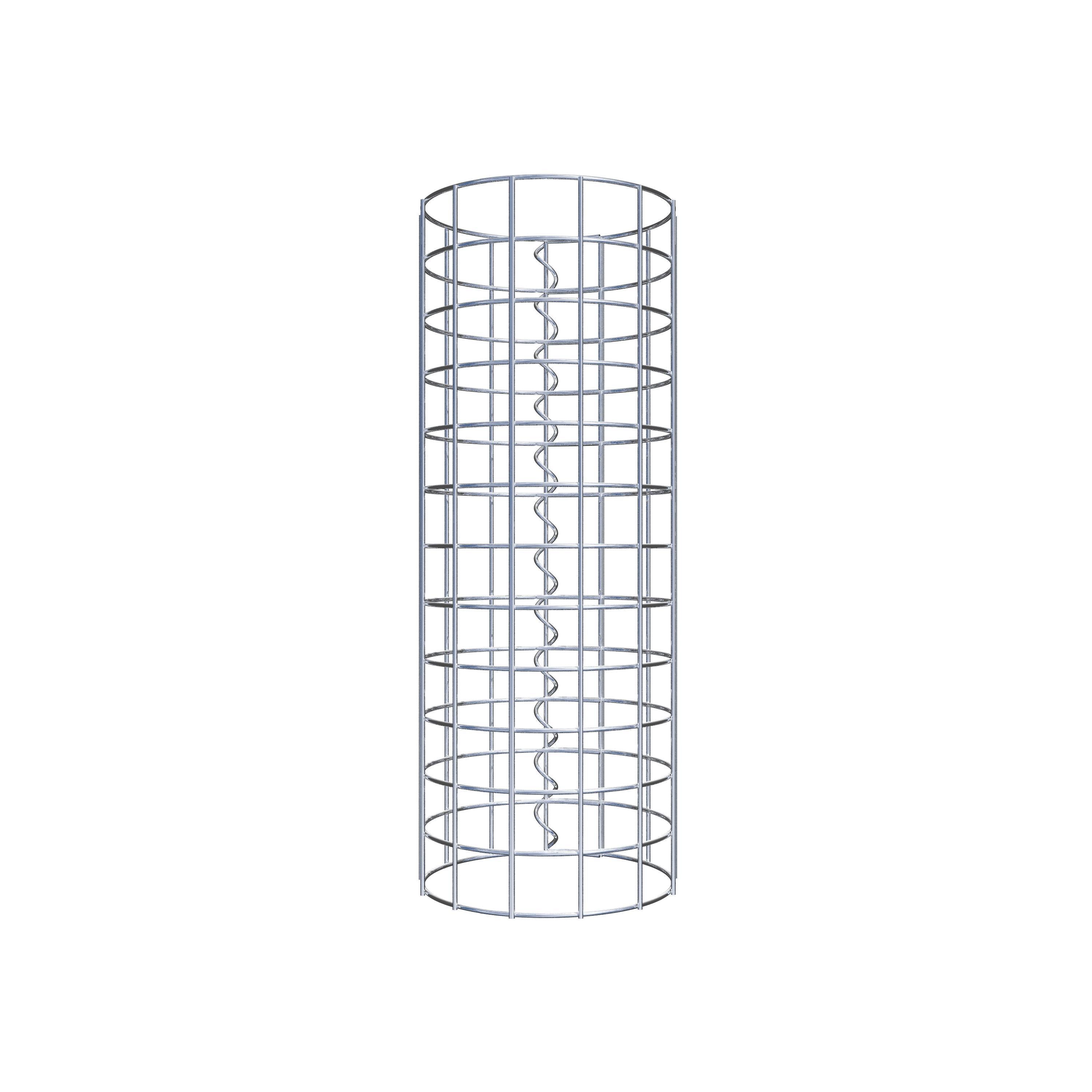 Colonne de gabion diamètre 22 cm MW 5 x 5 cm ronde