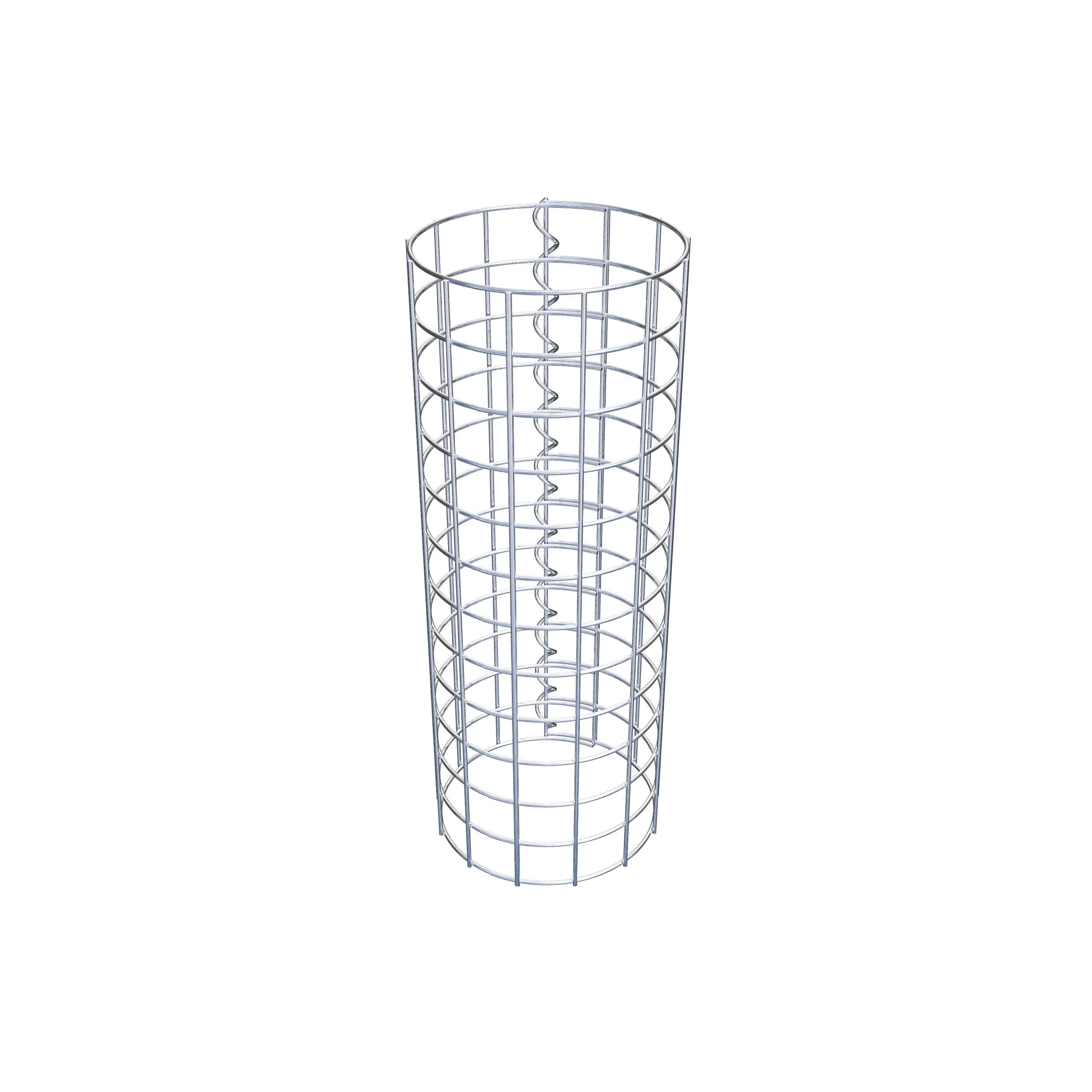 Colonne de gabion diamètre 22 cm MW 5 x 5 cm ronde