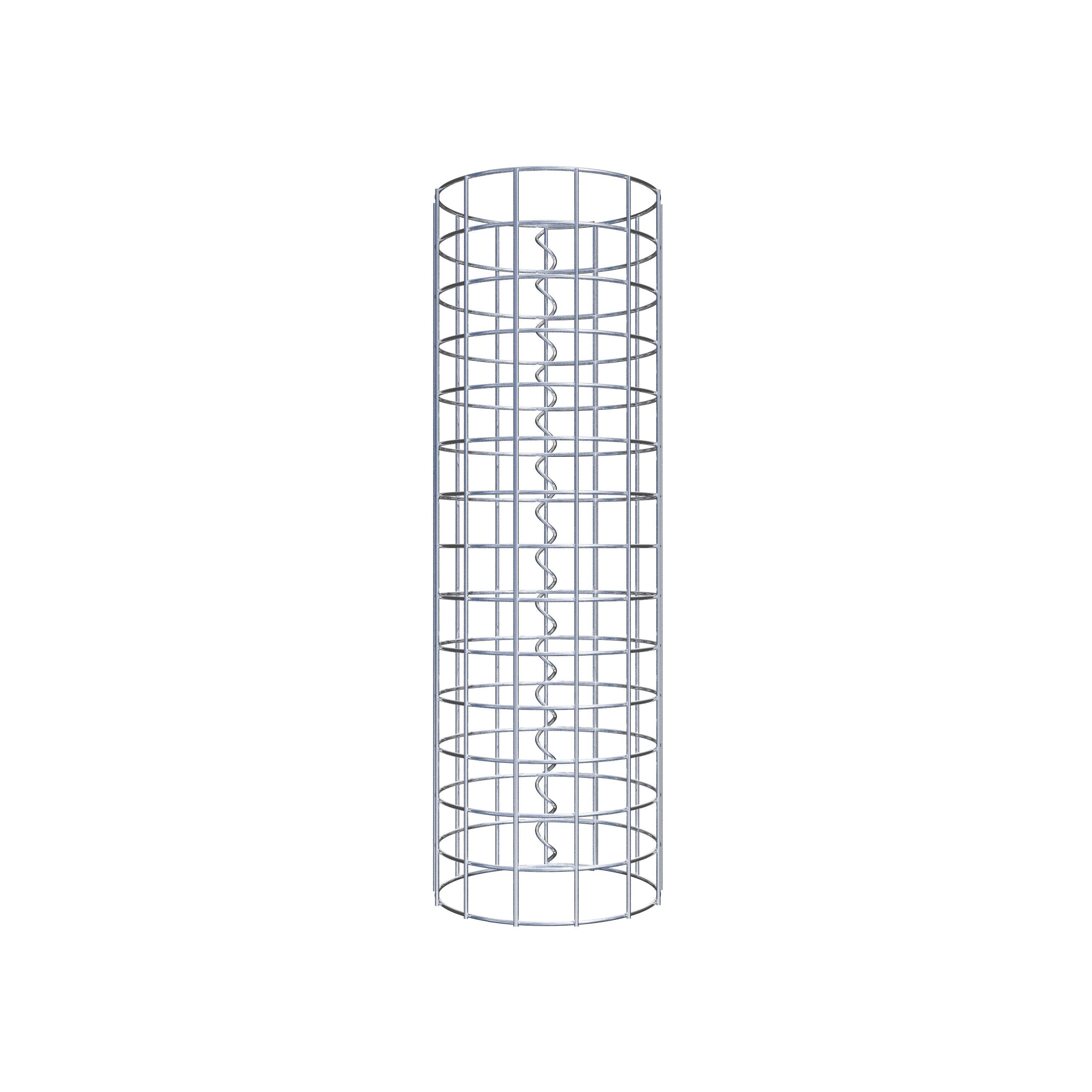 Colonne de gabion diamètre 22 cm MW 5 x 5 cm ronde