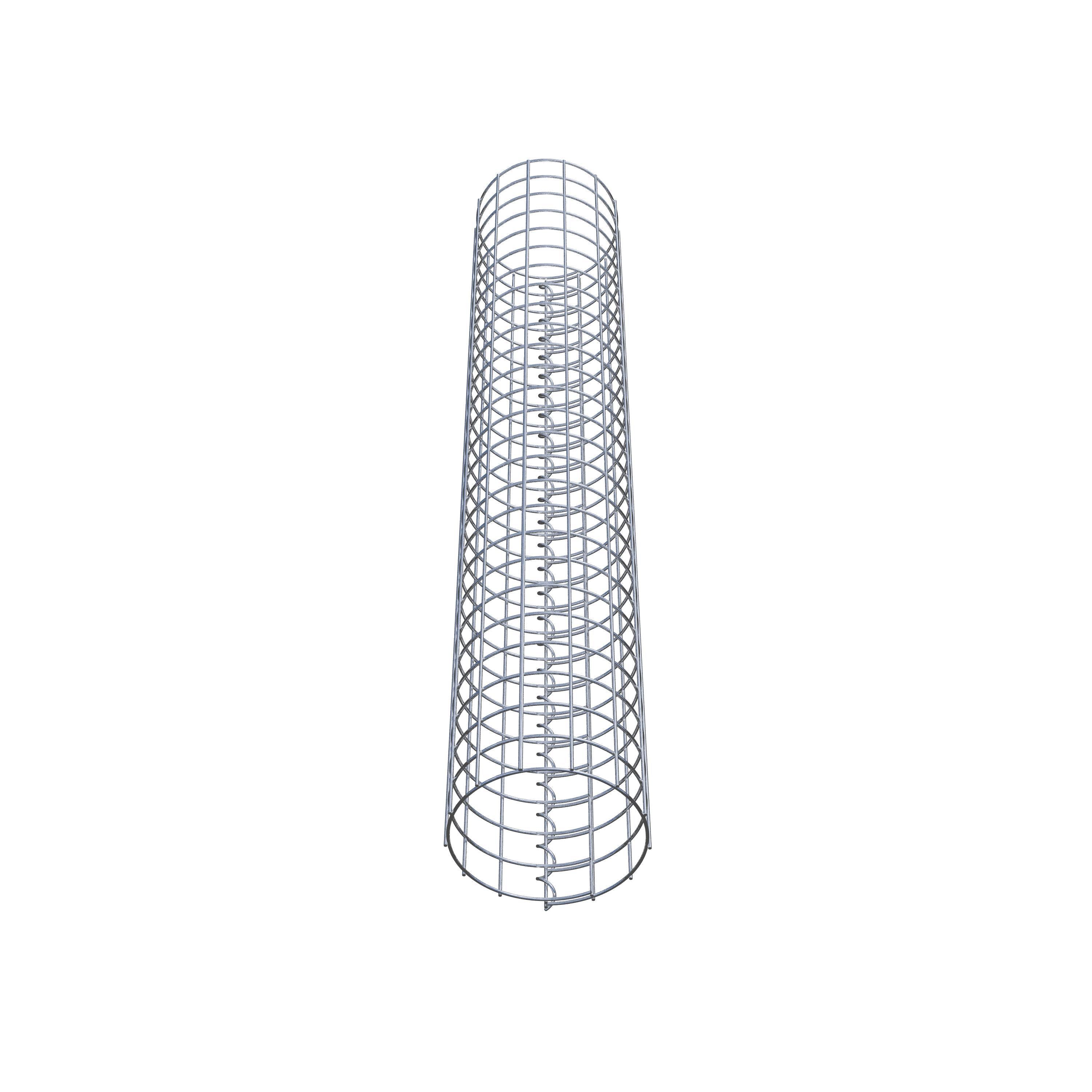 Colonne de gabion diamètre 22 cm MW 5 x 5 cm ronde