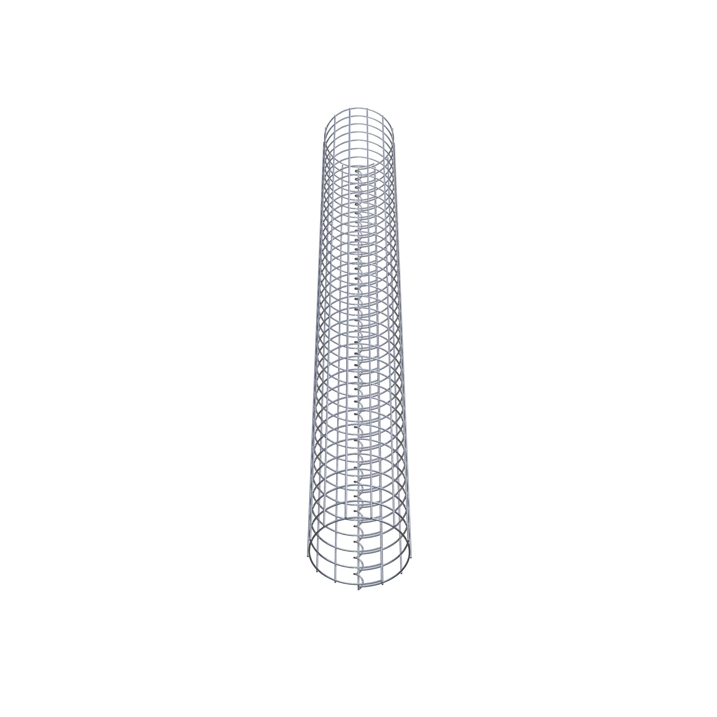 Colonne de gabion diamètre 22 cm MW 5 x 5 cm ronde