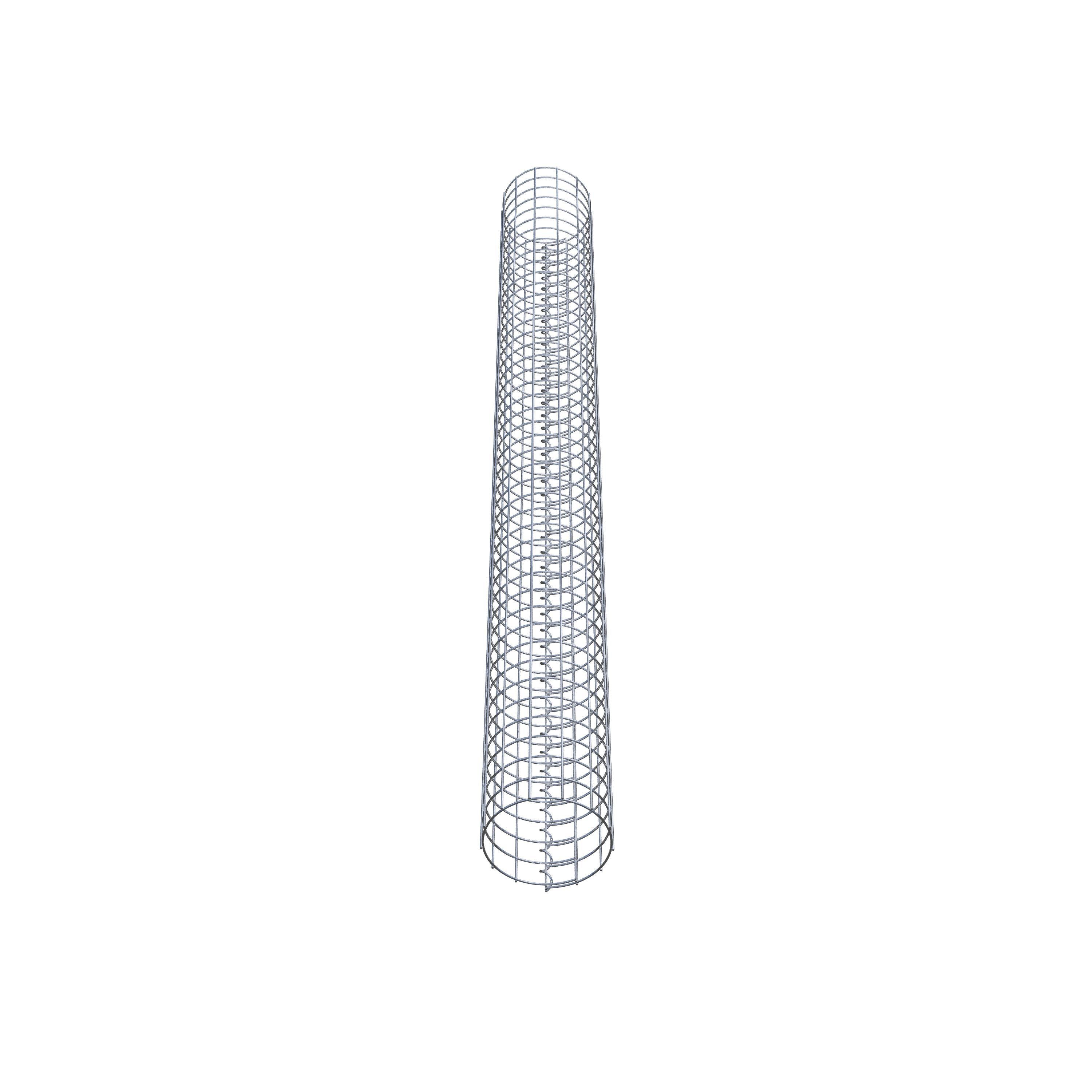 Colonne de gabion diamètre 22 cm MW 5 x 5 cm ronde