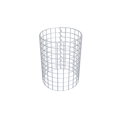 Columna de gaviones diámetro 37 cm MW 5 x 5 cm redonda