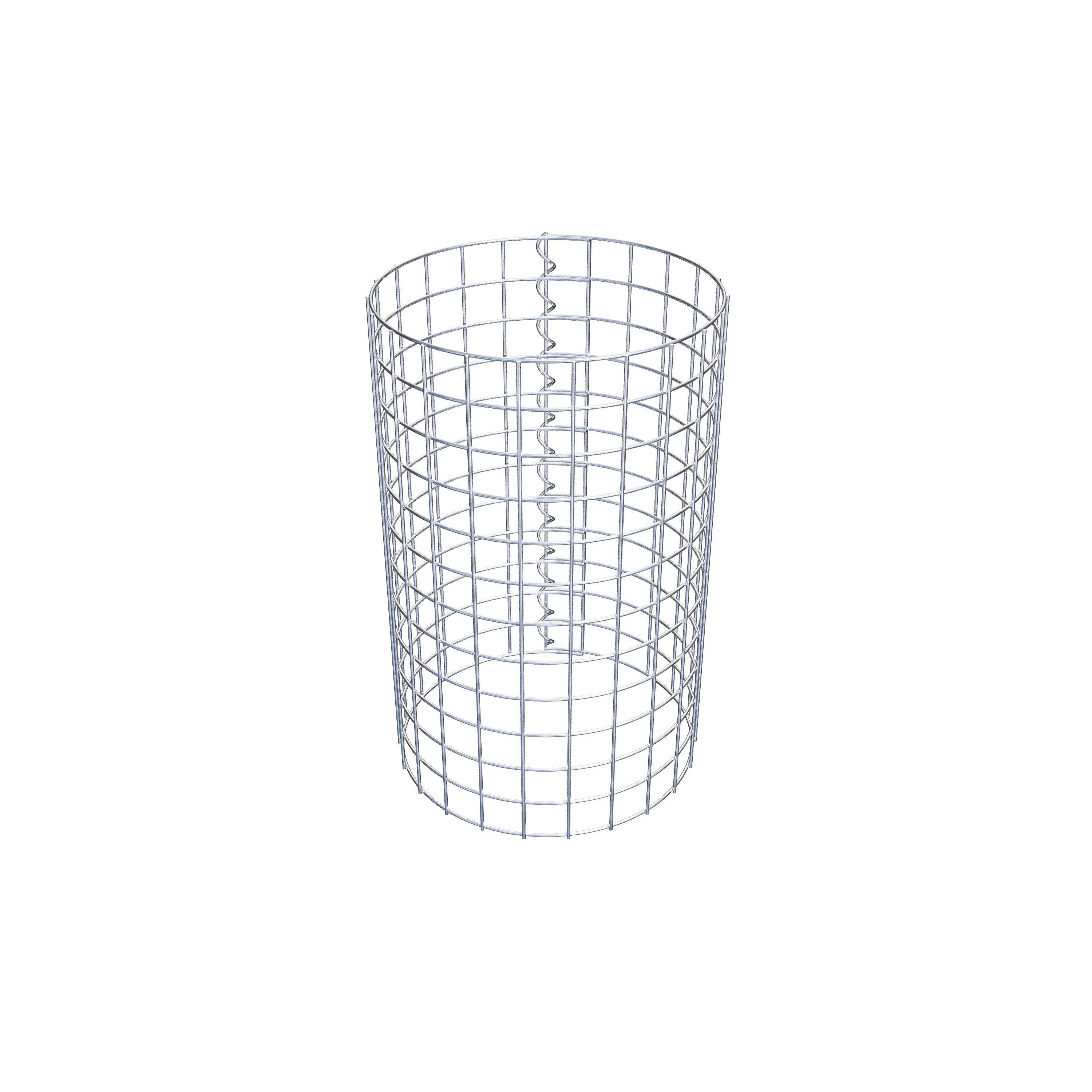 Colonne de gabion diamètre 37 cm MW 5 x 5 cm ronde