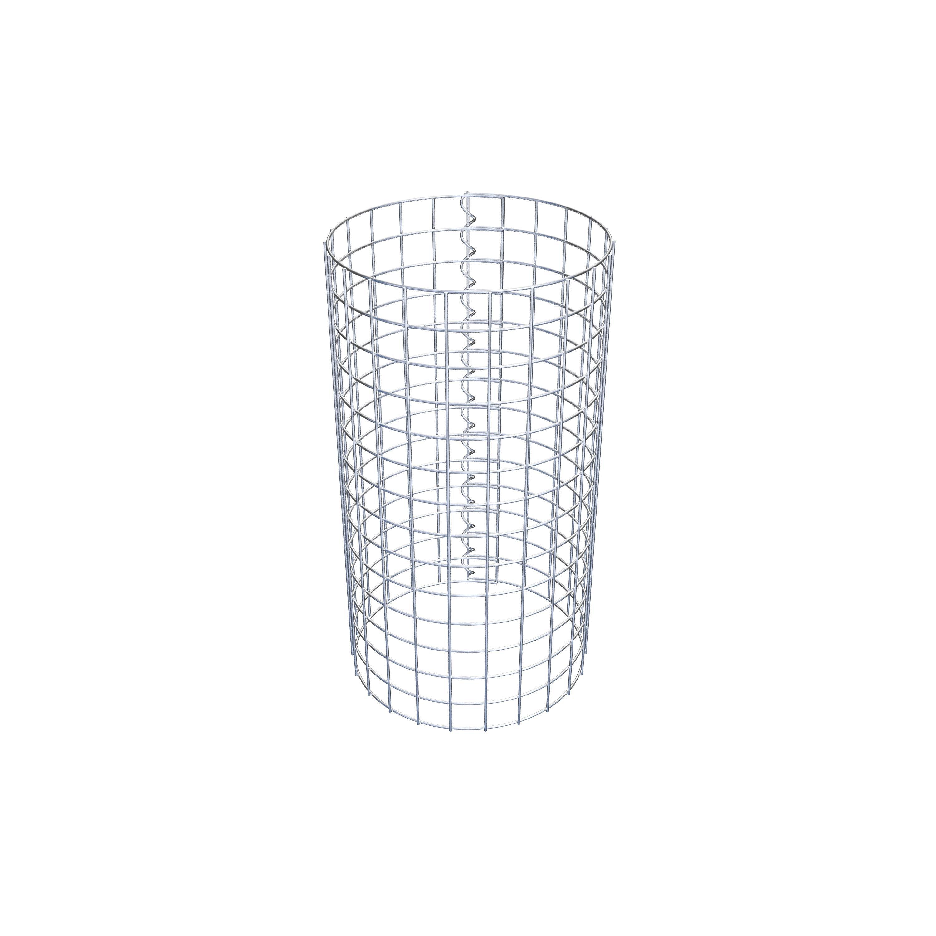 Colonne de gabion diamètre 37 cm MW 5 x 5 cm ronde