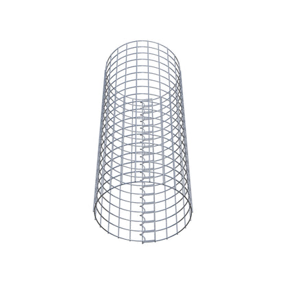 Columna de gaviones diámetro 37 cm MW 5 x 5 cm redonda