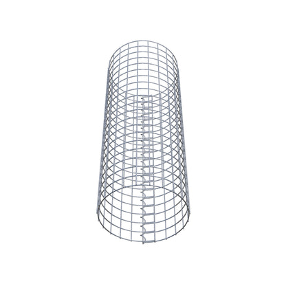 Columna de gaviones diámetro 37 cm MW 5 x 5 cm redonda