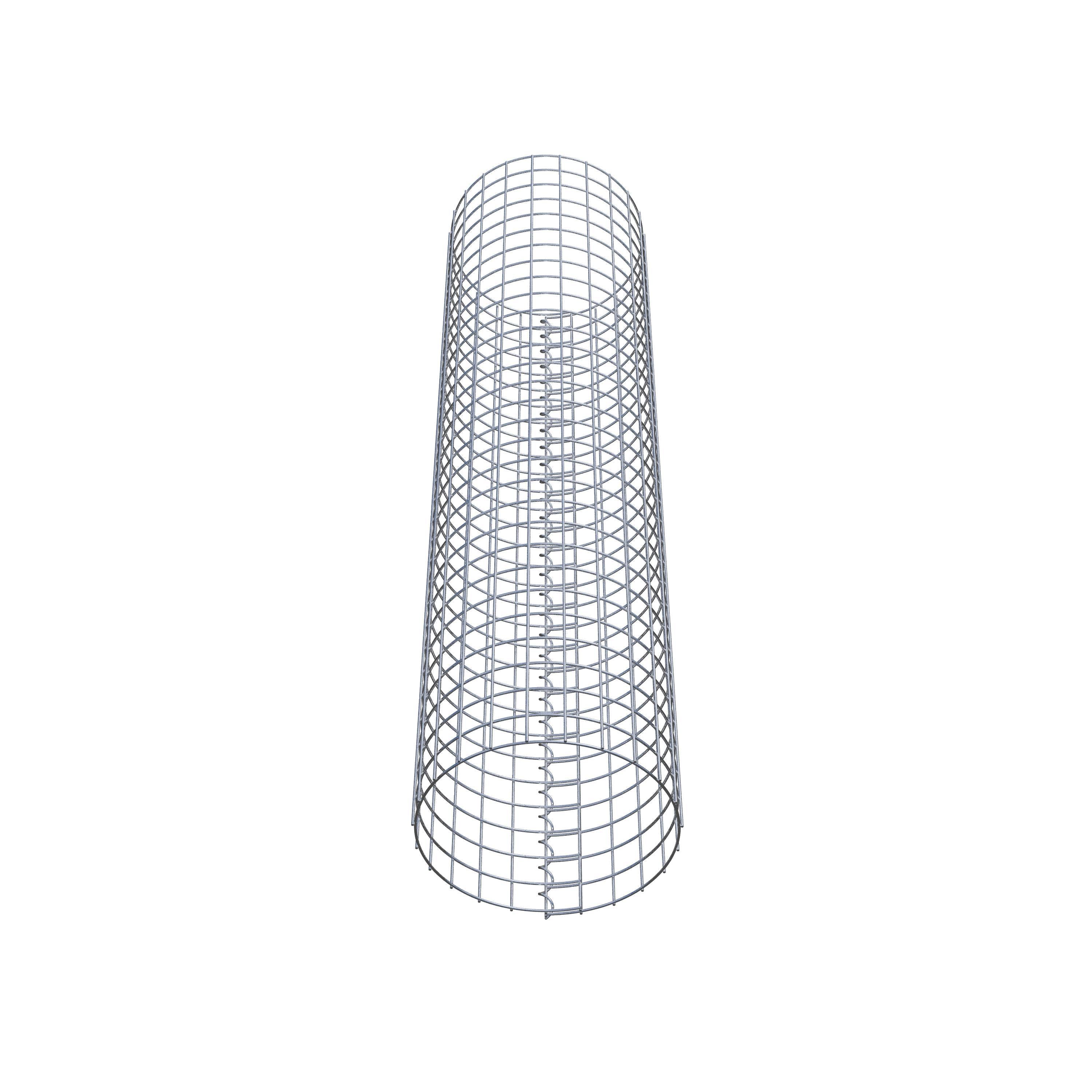 Colonne de gabion diamètre 37 cm MW 5 x 5 cm ronde