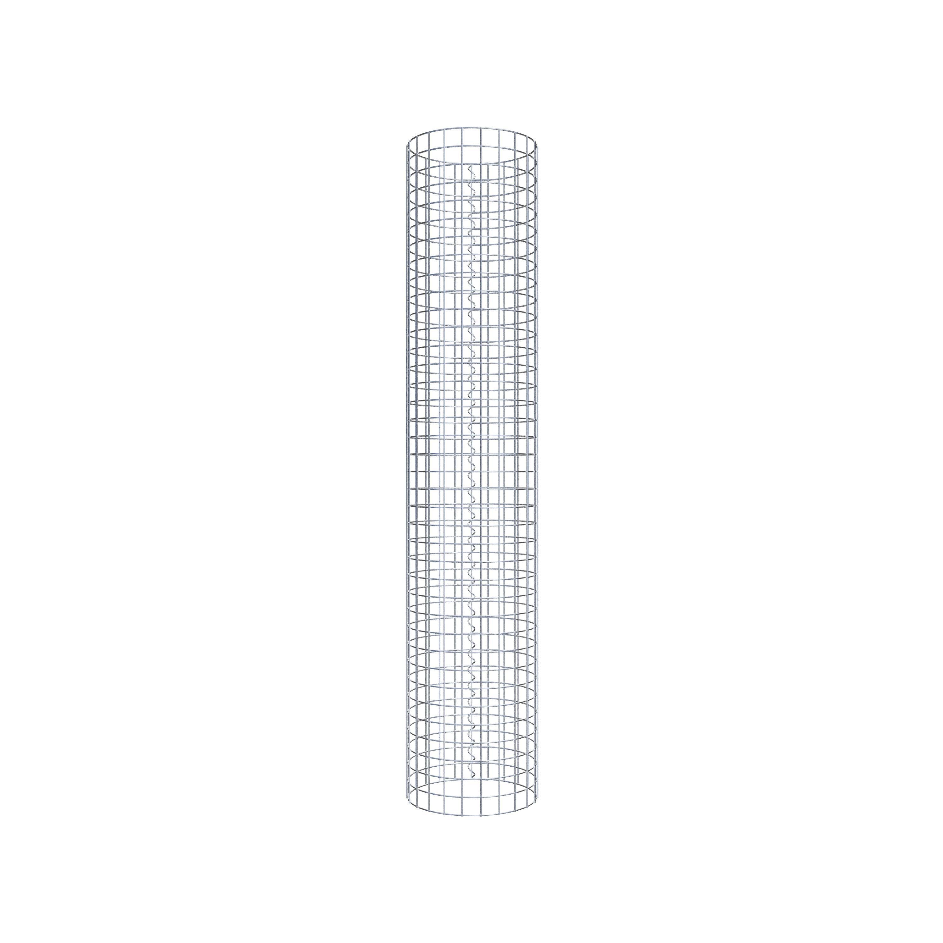 Colonne de gabion diamètre 37 cm MW 5 x 5 cm ronde