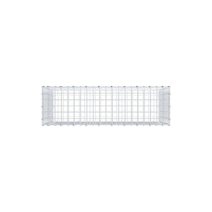 Gabion 100 cm x 60 cm x 30 cm (L x H x D), mesh size 5 x 5 cm, spiral ring