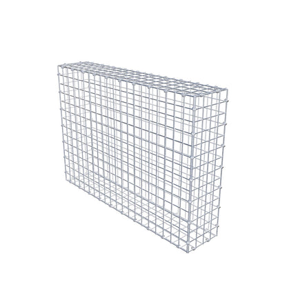 Gabion 100 cm x 70 cm x 20 cm (L x H x D), maskstorlek 5 x 5 cm, spiralring