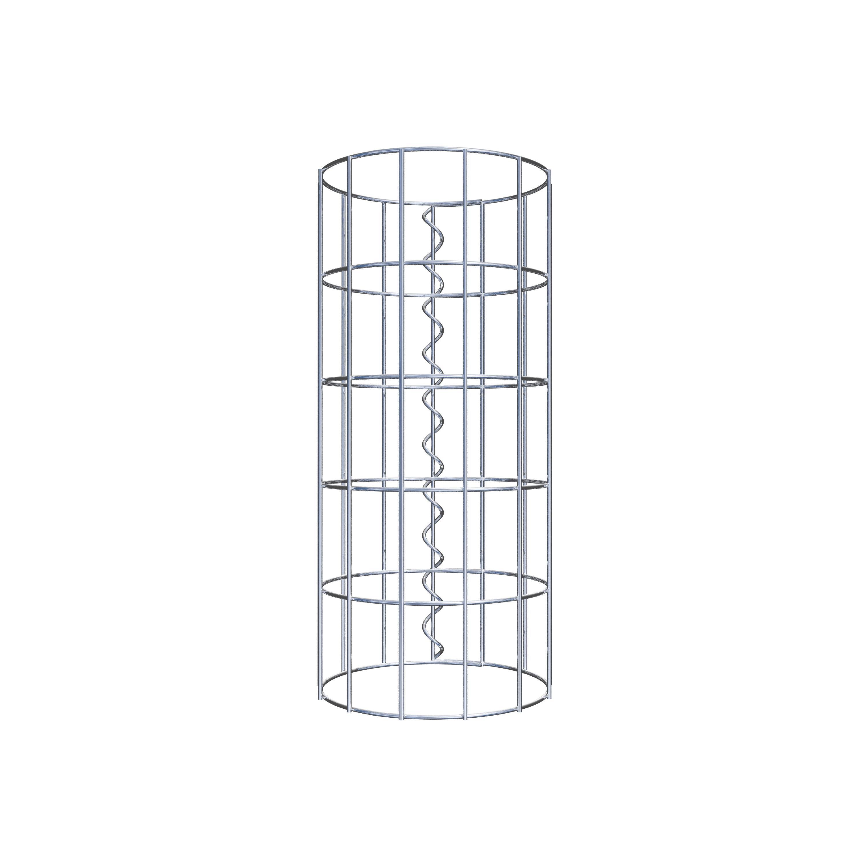 Colonne de gabion diamètre 22 cm, MW 5 x 10 cm ronde