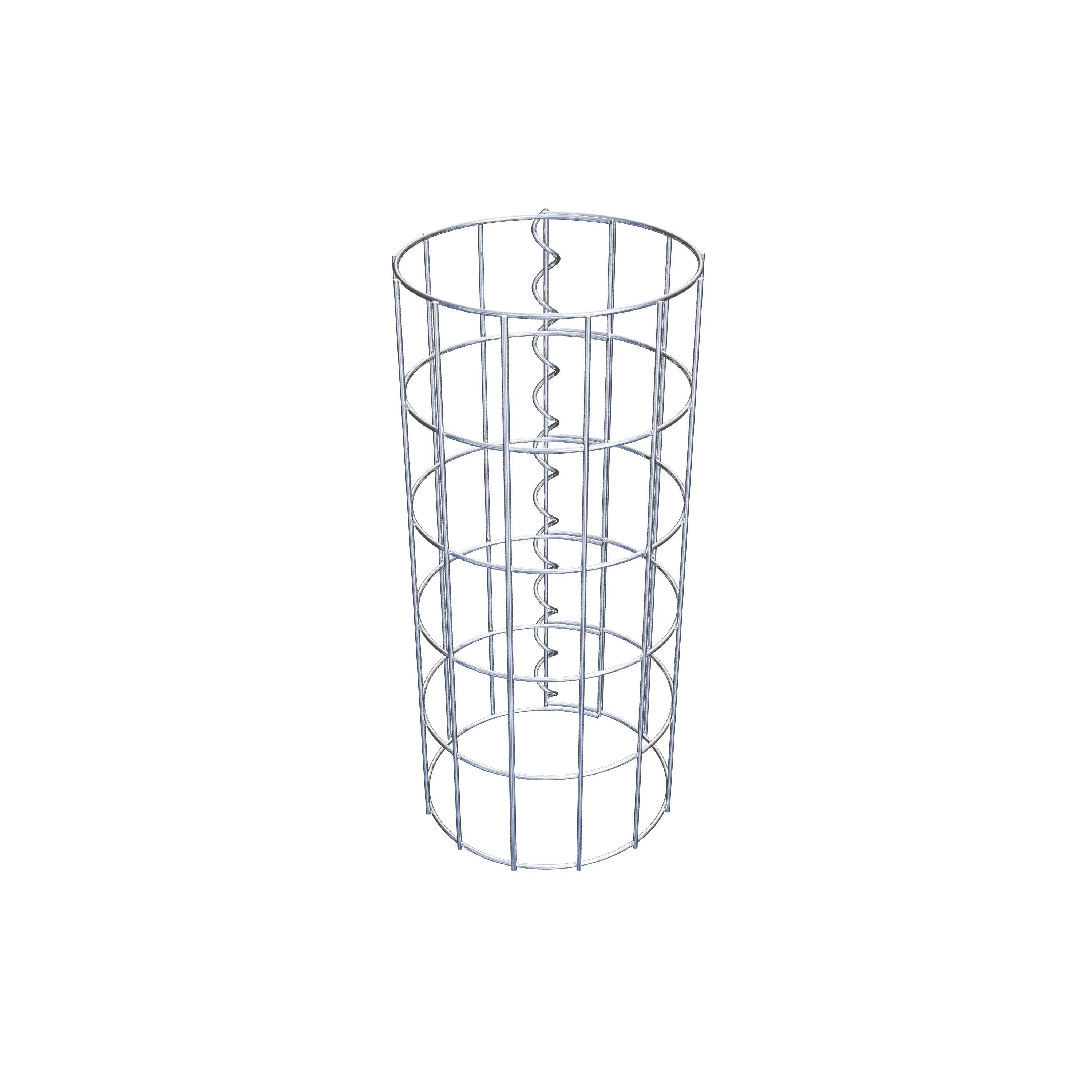 Colonne de gabion diamètre 22 cm, MW 5 x 10 cm ronde