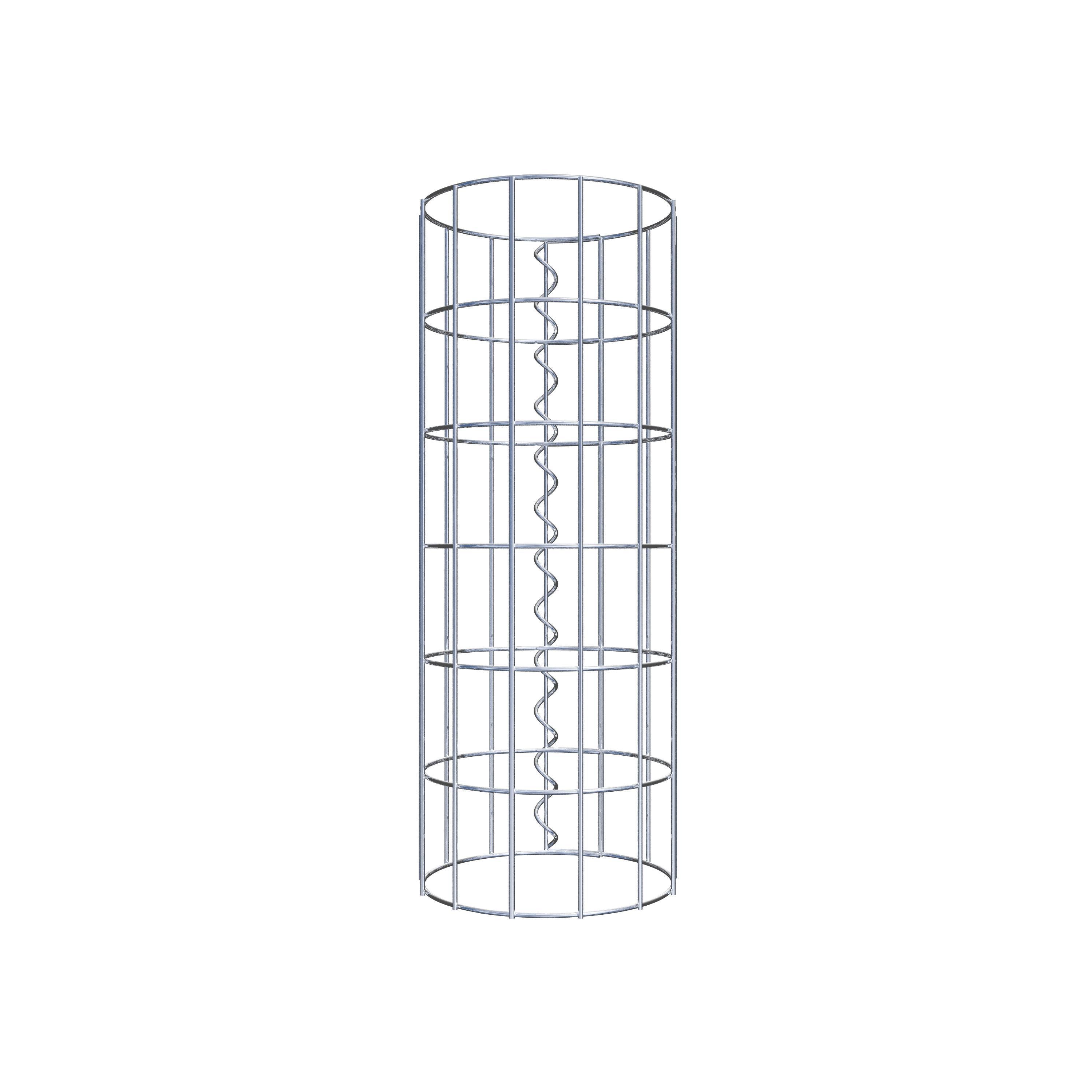 Colonne de gabion diamètre 22 cm, MW 5 x 10 cm ronde