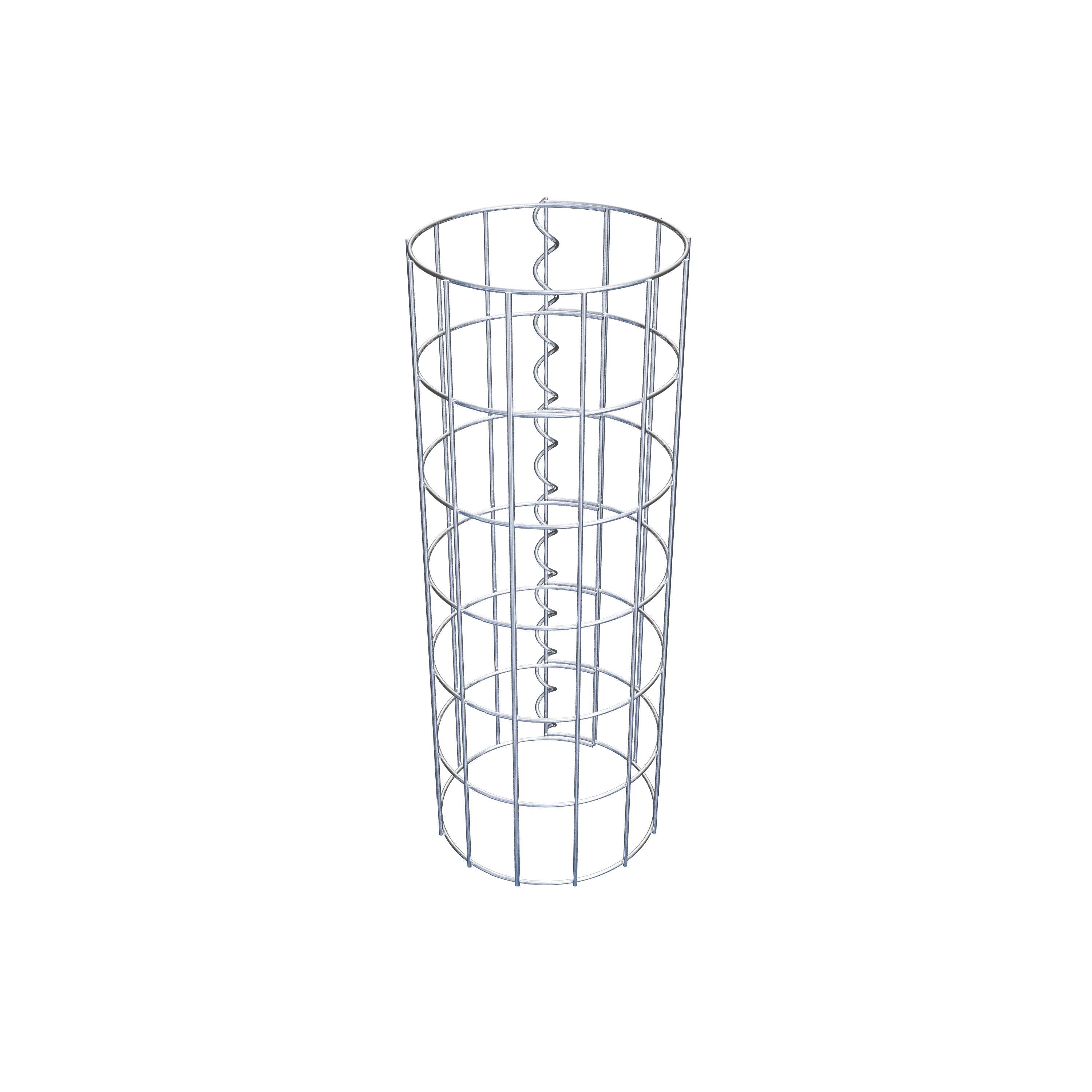 Colonne de gabion diamètre 22 cm, MW 5 x 10 cm ronde