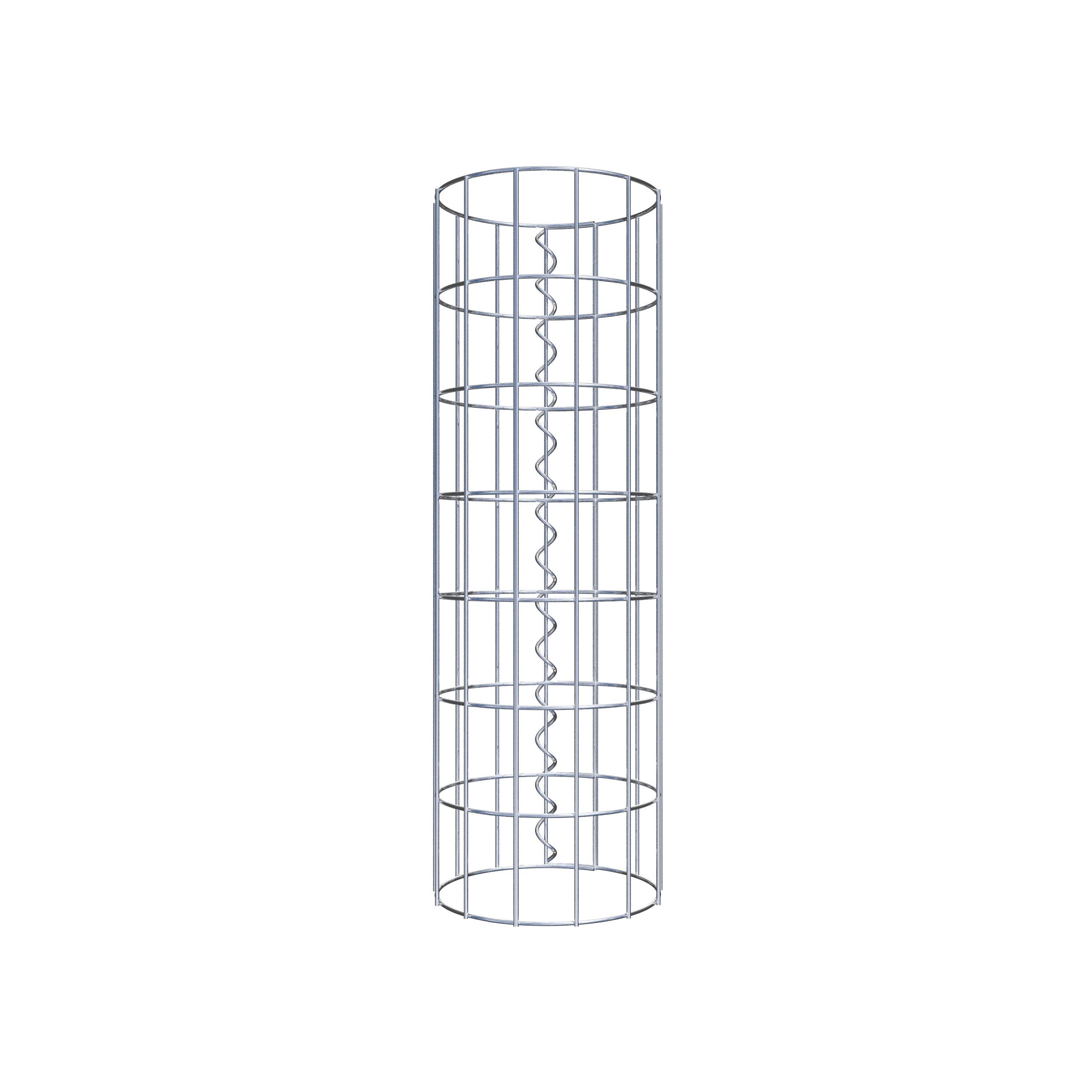 Colonne de gabion diamètre 22 cm, MW 5 x 10 cm ronde