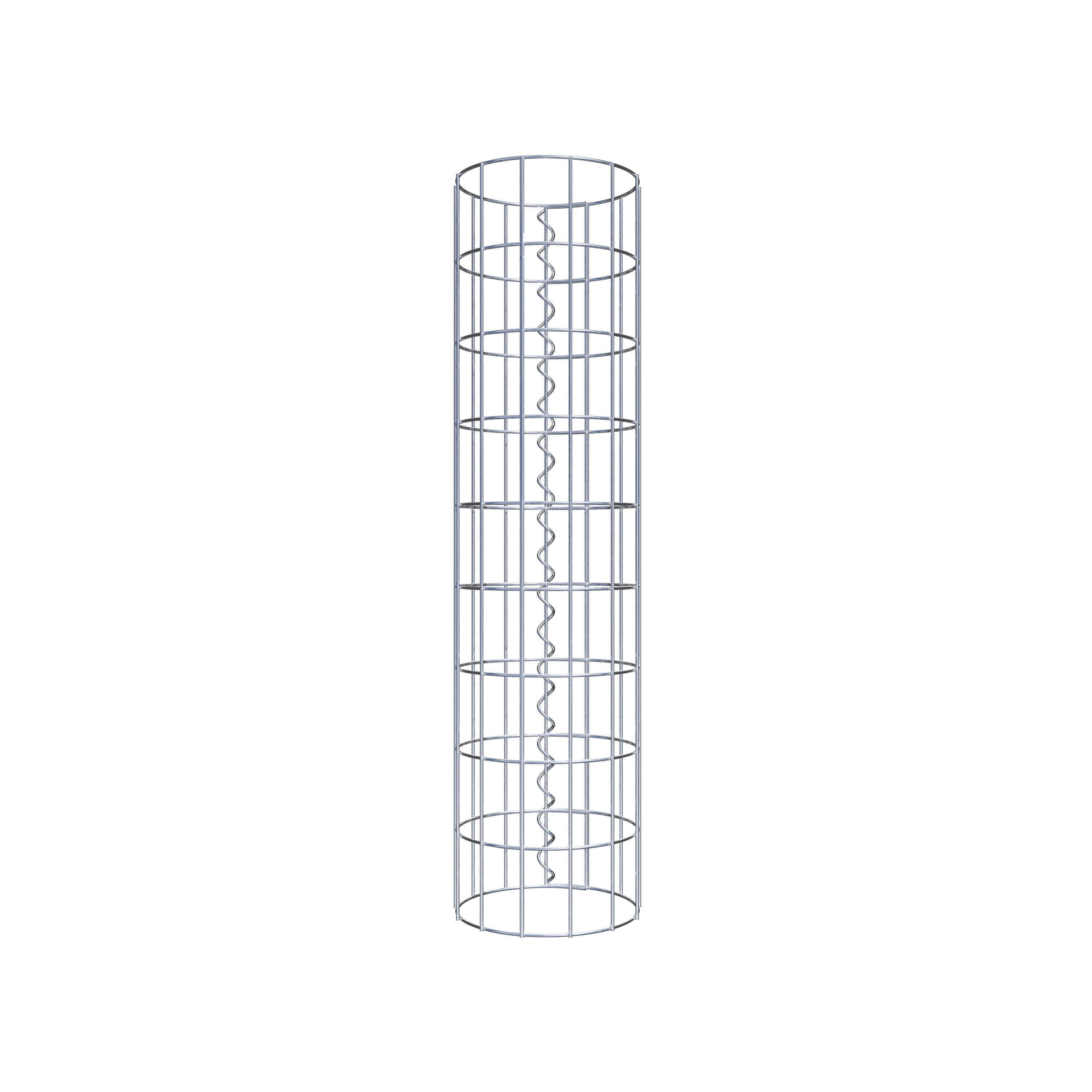 Colonne de gabion diamètre 22 cm, MW 5 x 10 cm ronde