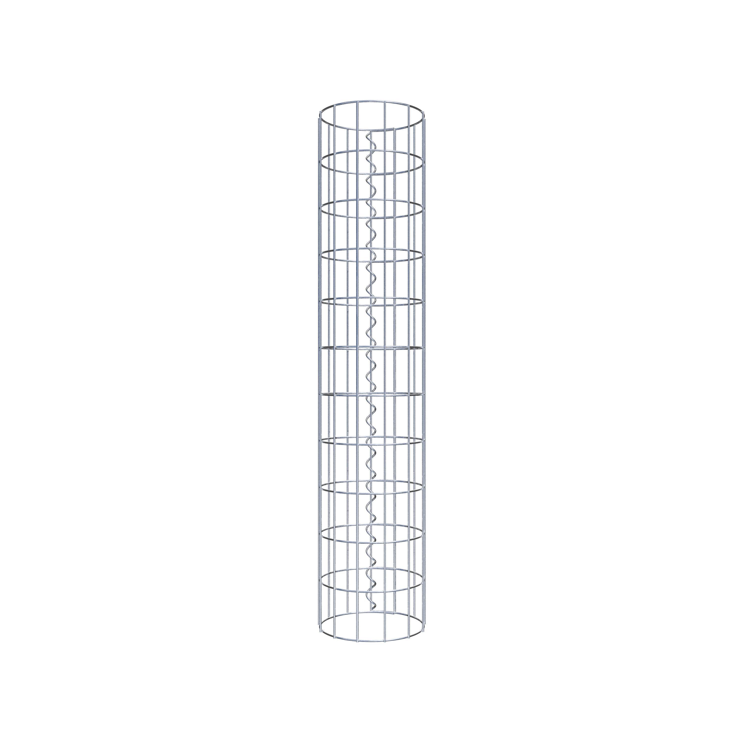 Colonne de gabion diamètre 22 cm, MW 5 x 10 cm ronde