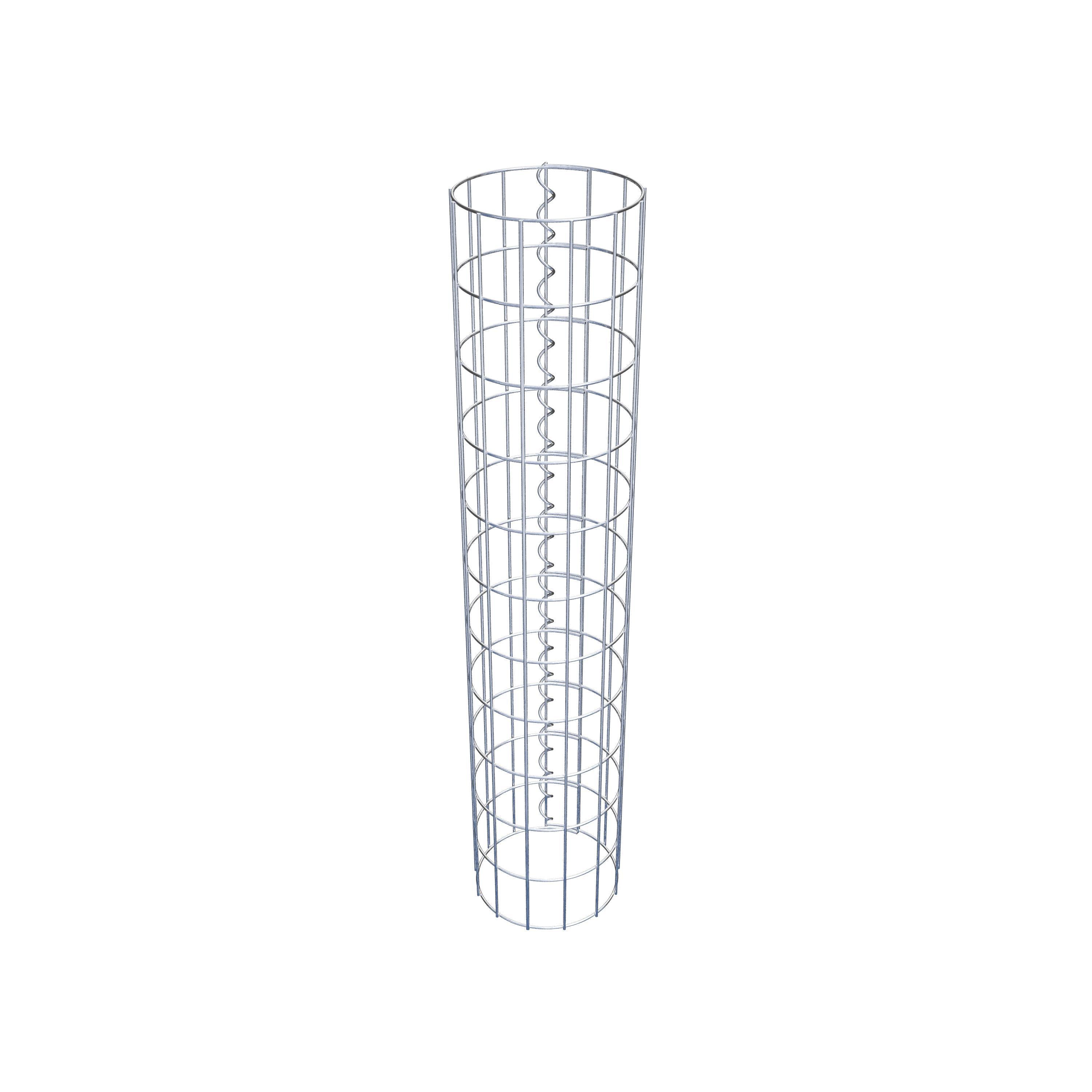 Colonne de gabion diamètre 22 cm, MW 5 x 10 cm ronde