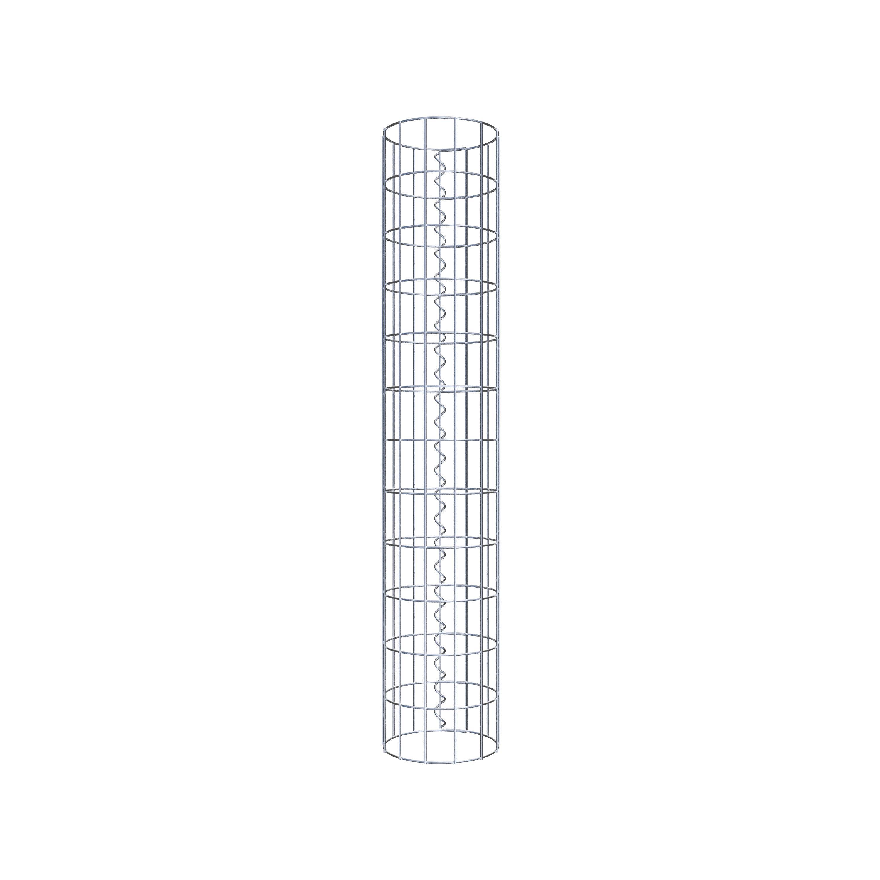 Colonne de gabion diamètre 22 cm, MW 5 x 10 cm ronde